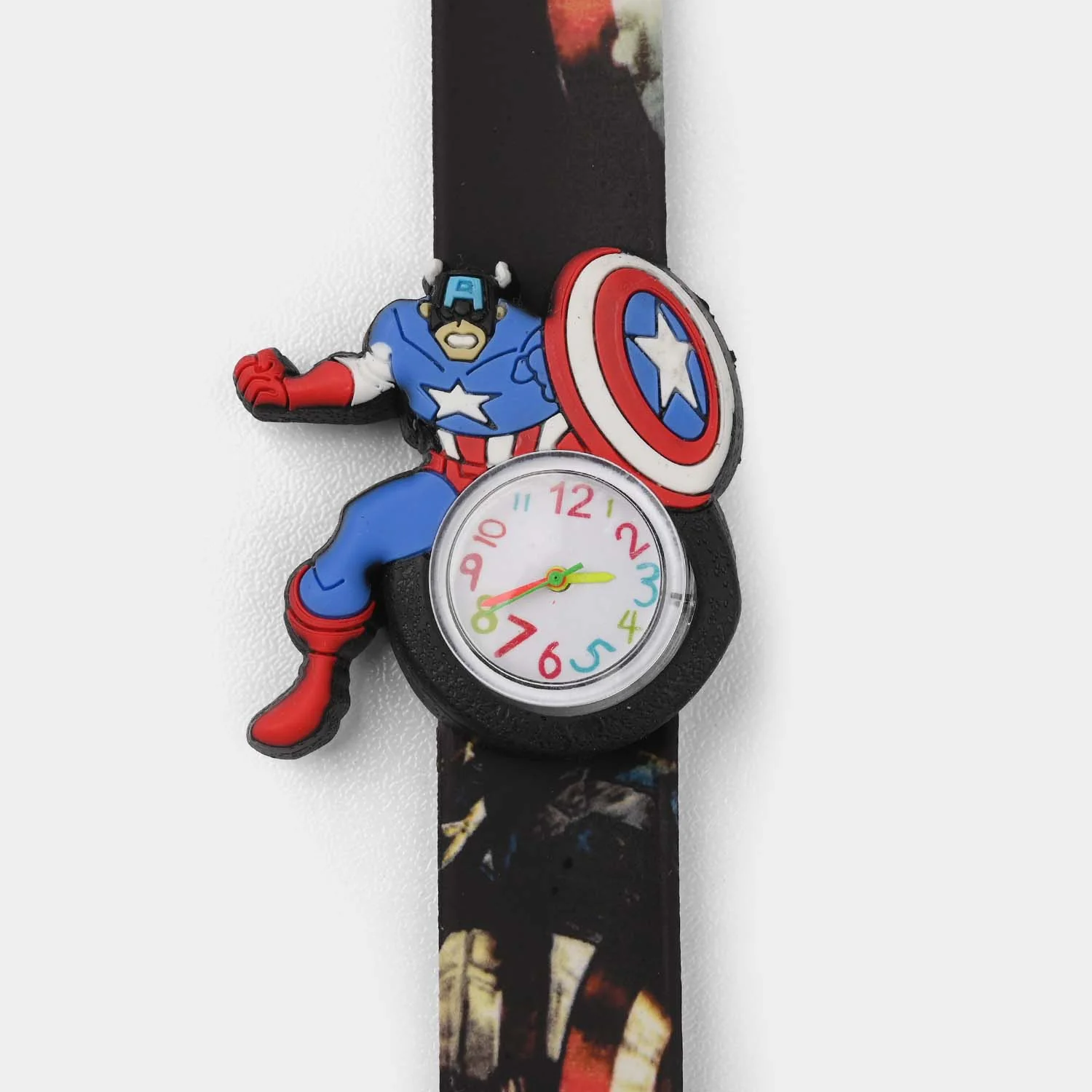 Slap Band Silicon Wrist Watch - Image 2