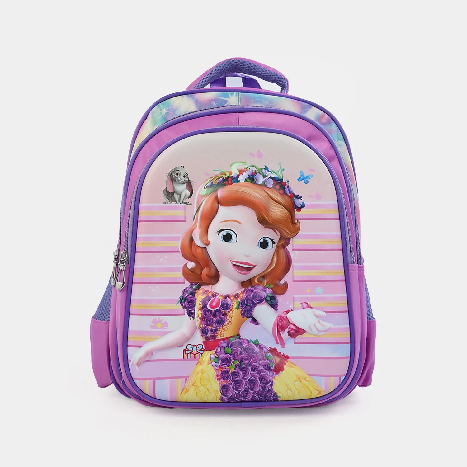 16" 3D Embossed School Backpack for Kids | Grade 2-5 - Image 3