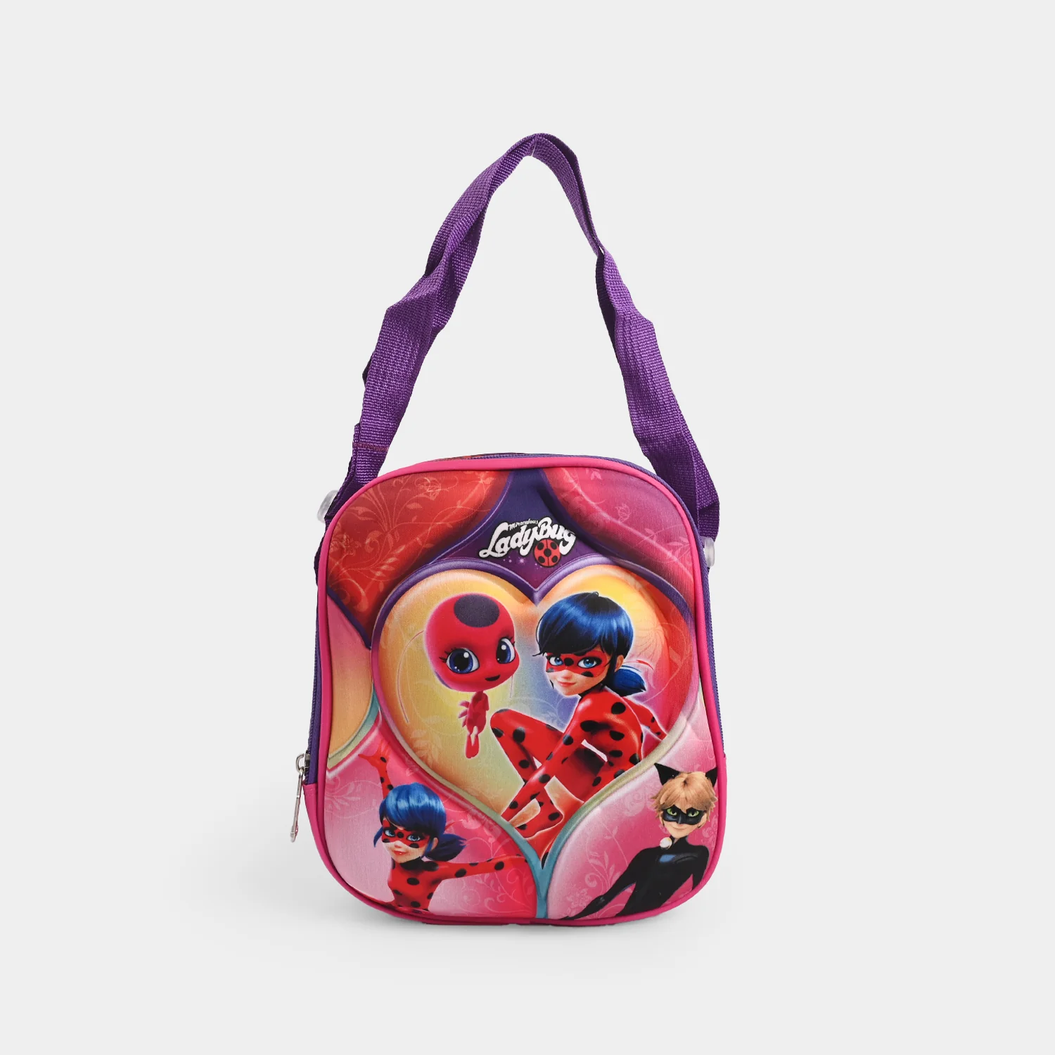 3D Embossed School Bag Set – 3-Piece Set With Blinking LED Lights for Kids - Image 4