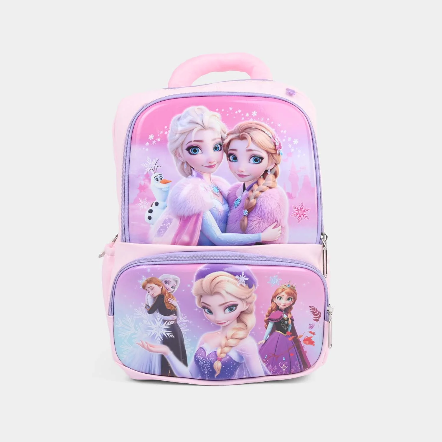3D Embossed Character Kids School Bag/Backpack for Girls - Image 2