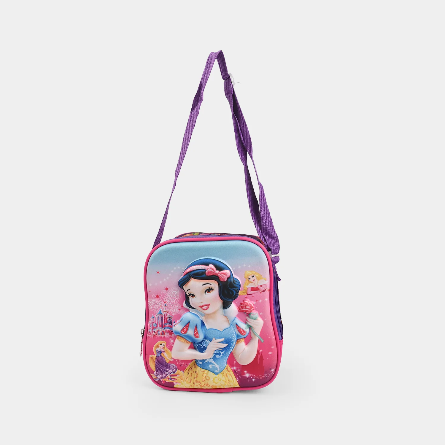 3D Embossed School Bag Set – 3-Piece Set With Blinking LED Lights for Kids - Image 3