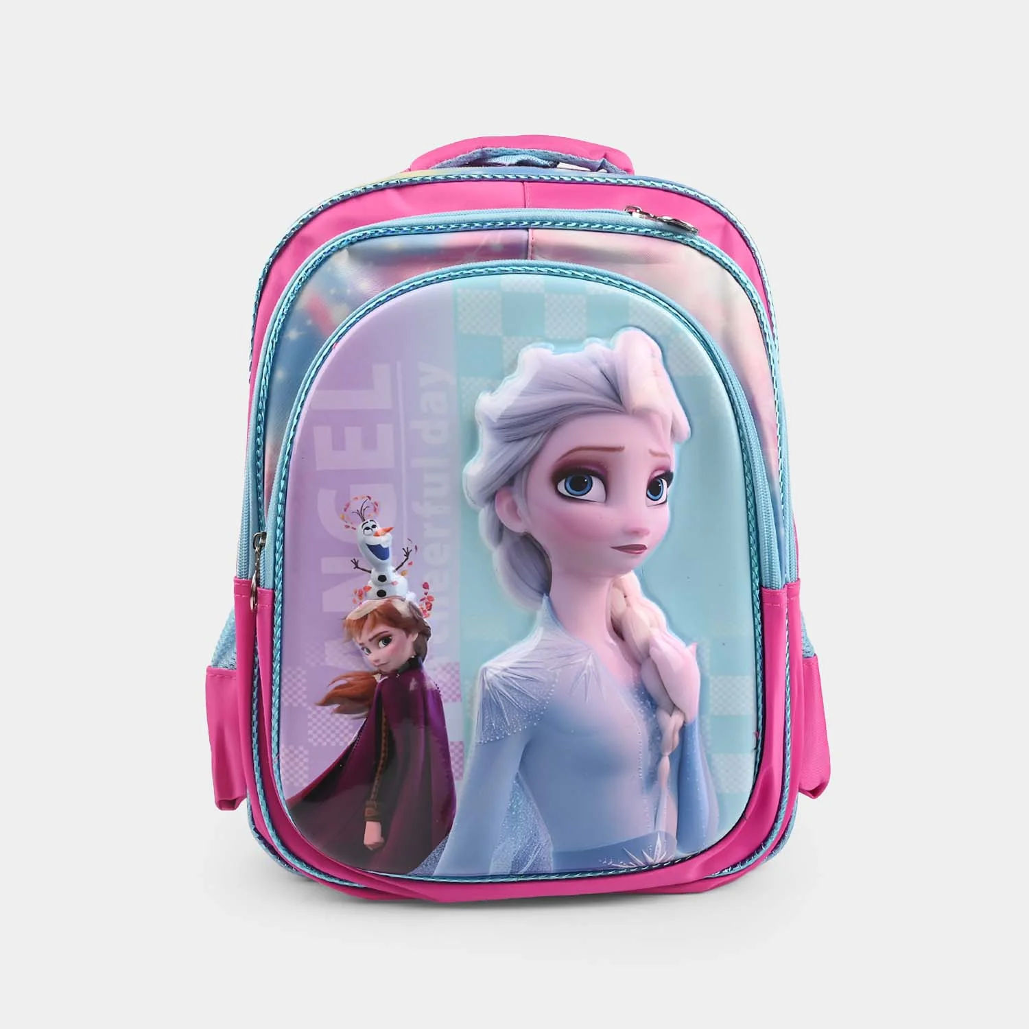 14" 3D Embossed School Backpack for Kids | Grade KG to 1 - Image 3