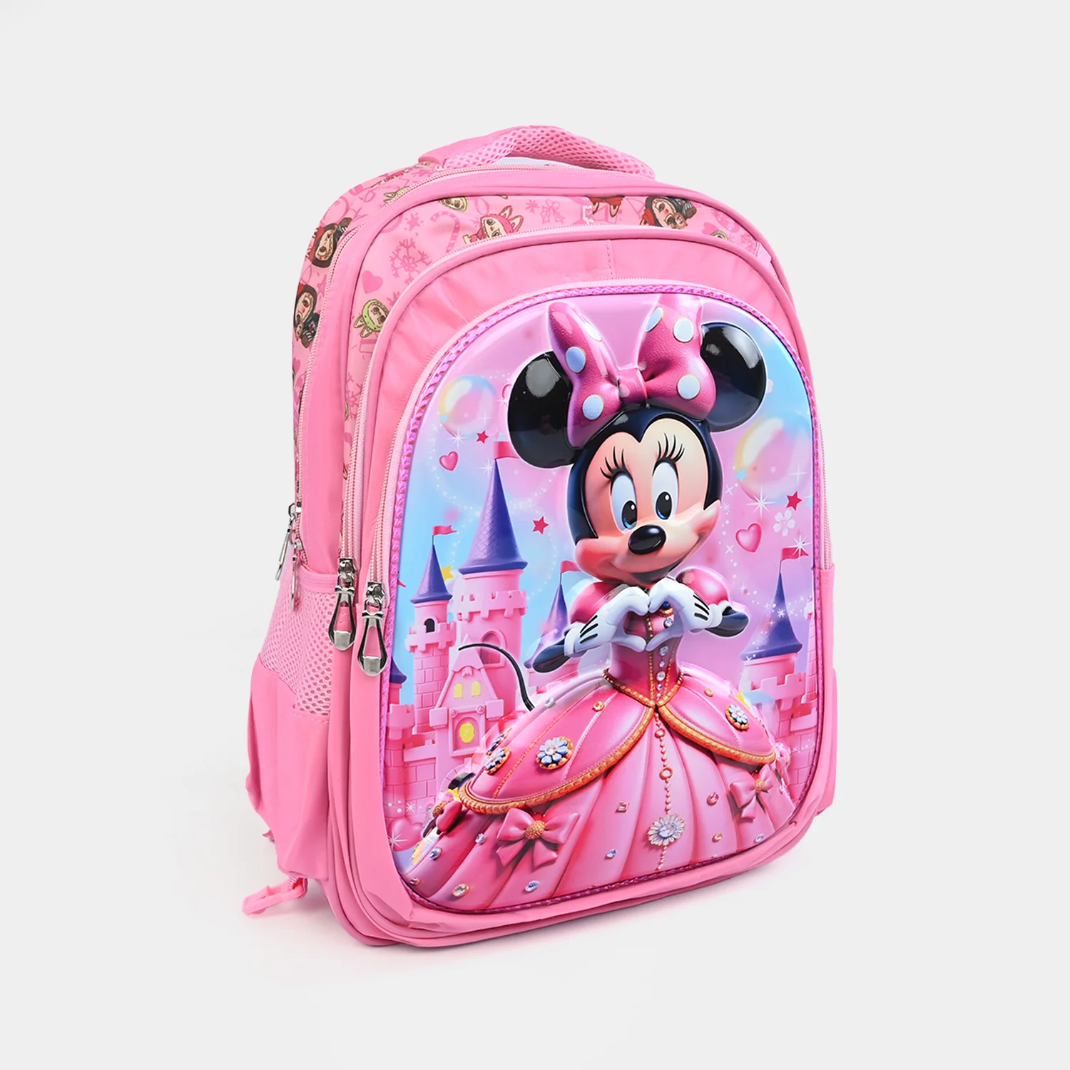 16" 3D Embossed School Bag Set for Kids | Grade 1-4 - Image 3