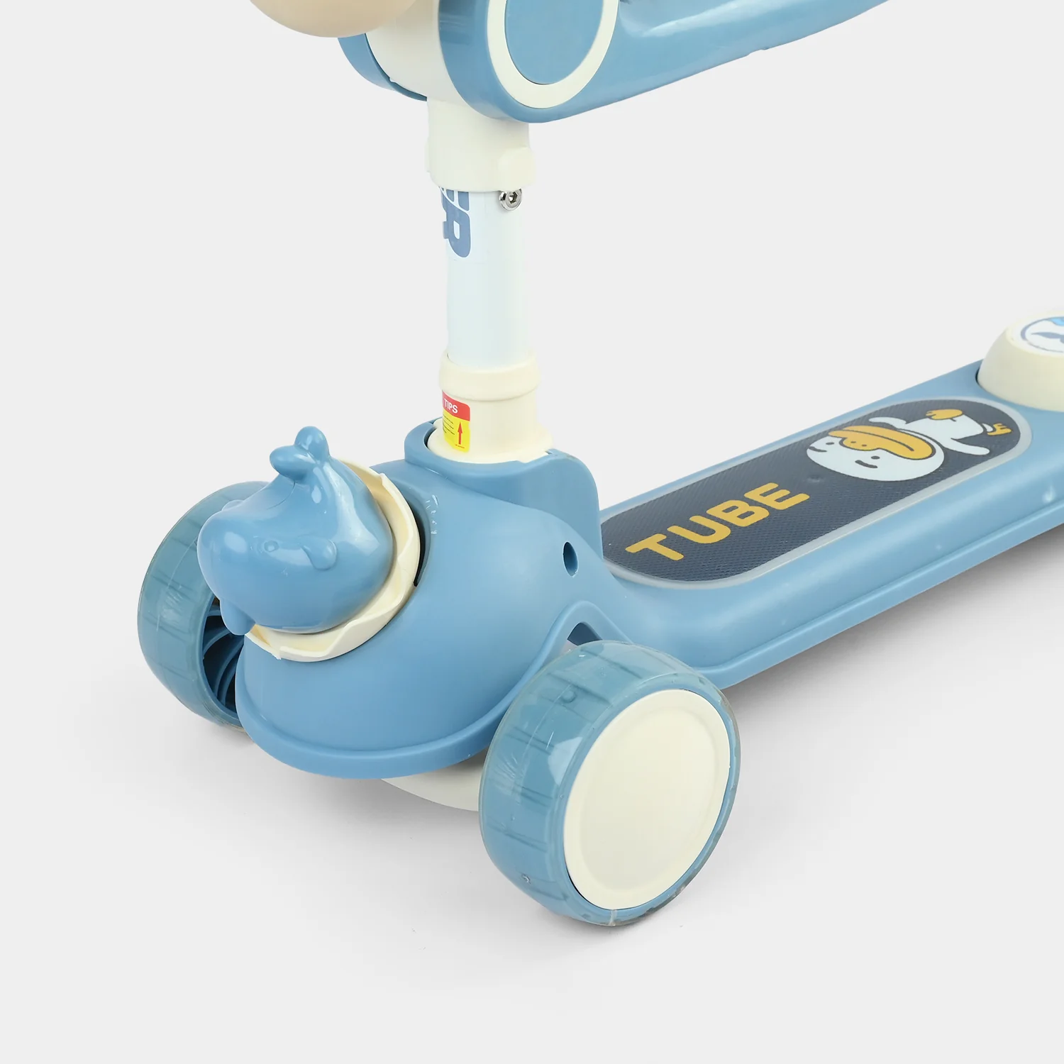 Kids' 3-Wheel Scooty with Lights & Sound | 108 Blue - Image 4