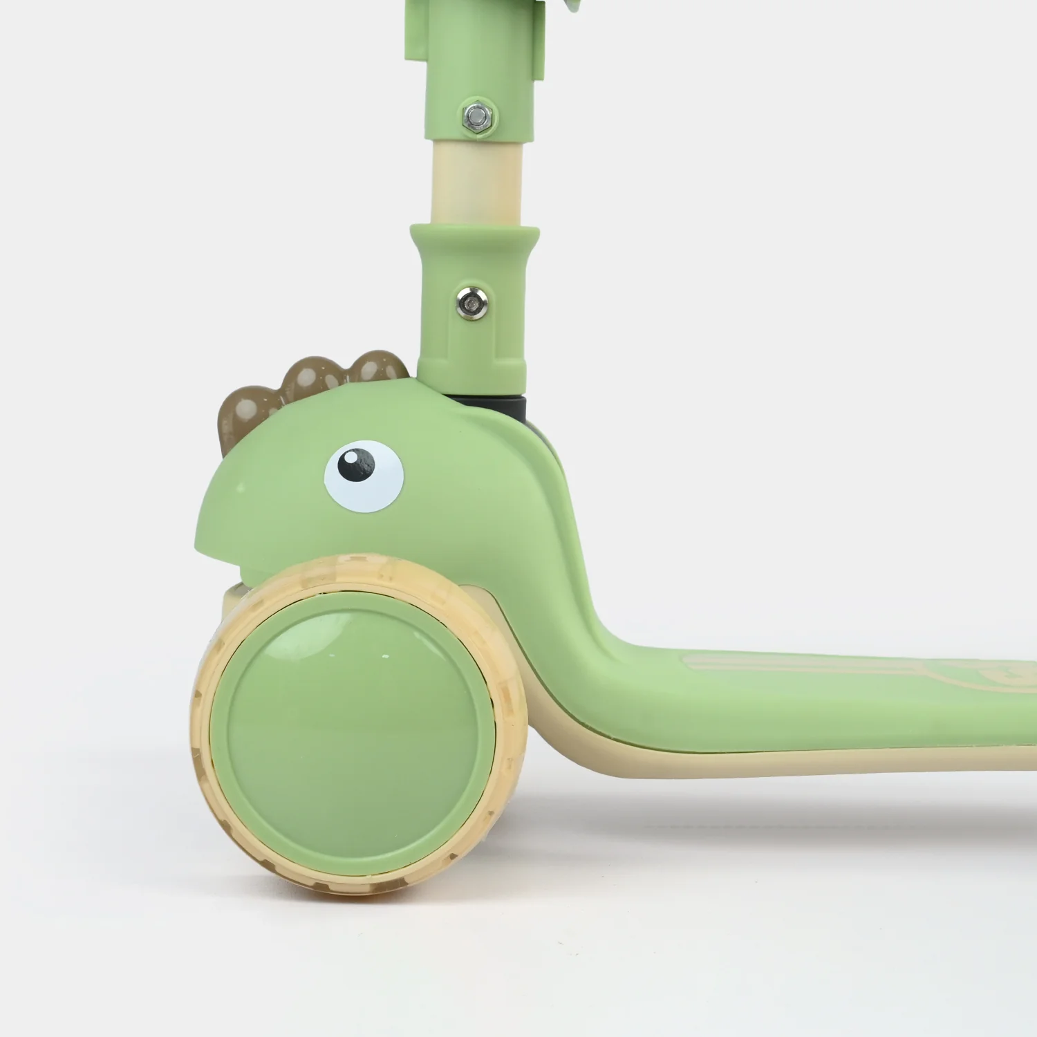 Kids' 3-Wheel Scooty with Lights & Sound | 613 Green - Image 8