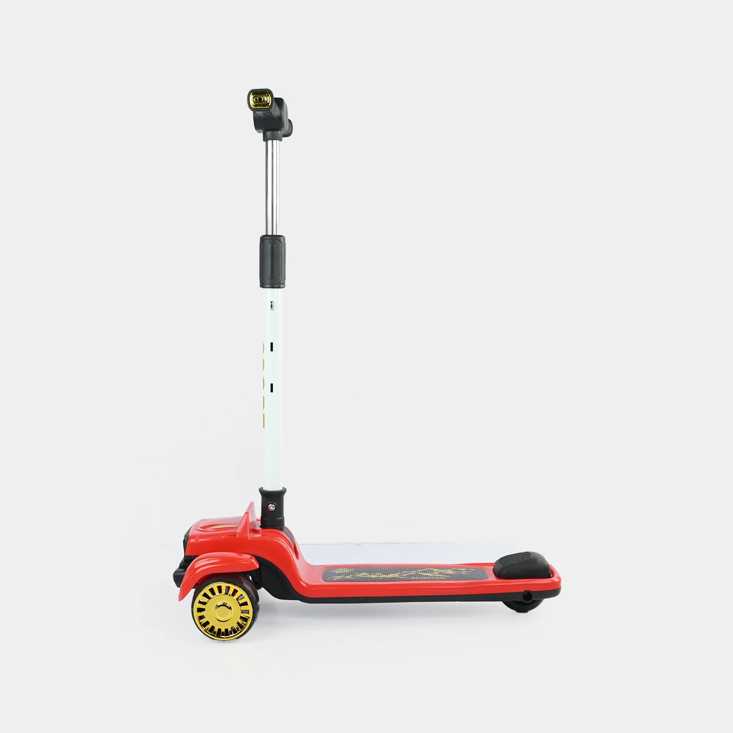 Kids' 3-Wheel Scooty with Lights & Sound | 618A Red - Image 4