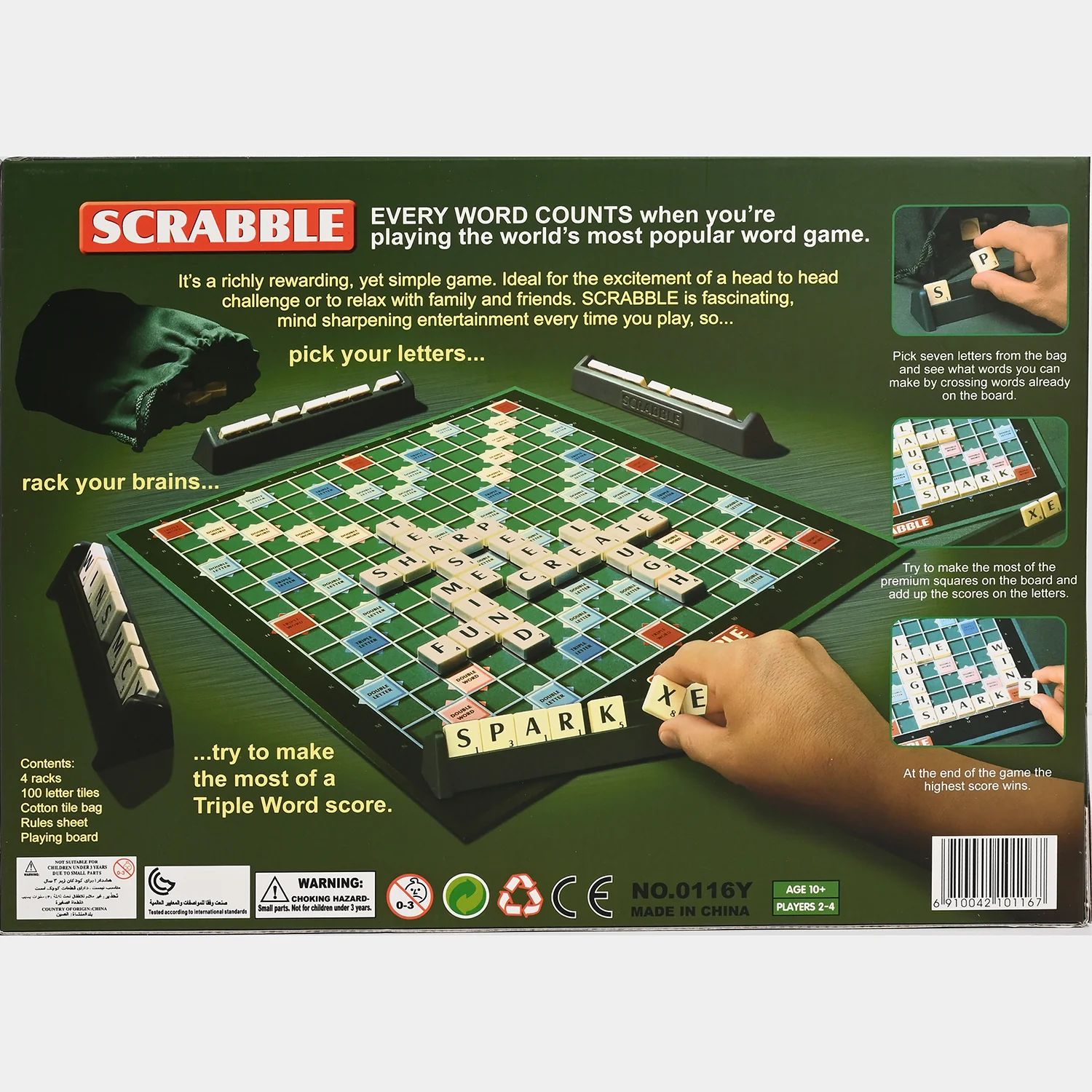 Scrabble Classic Crossword Game - Image 3