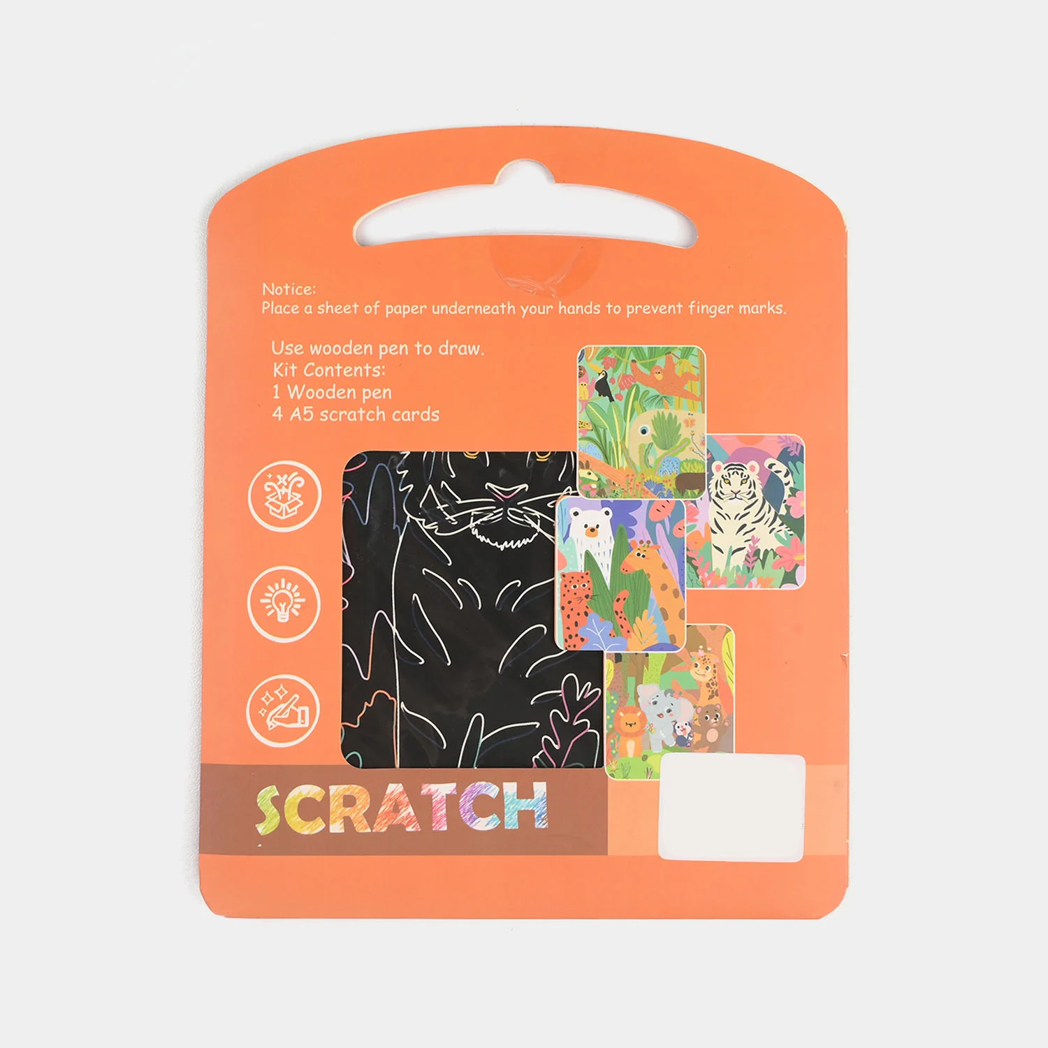 Forest & Animals Scratch Cards – Creative, Fun & Mess-Free Activity for Kids - Image 4
