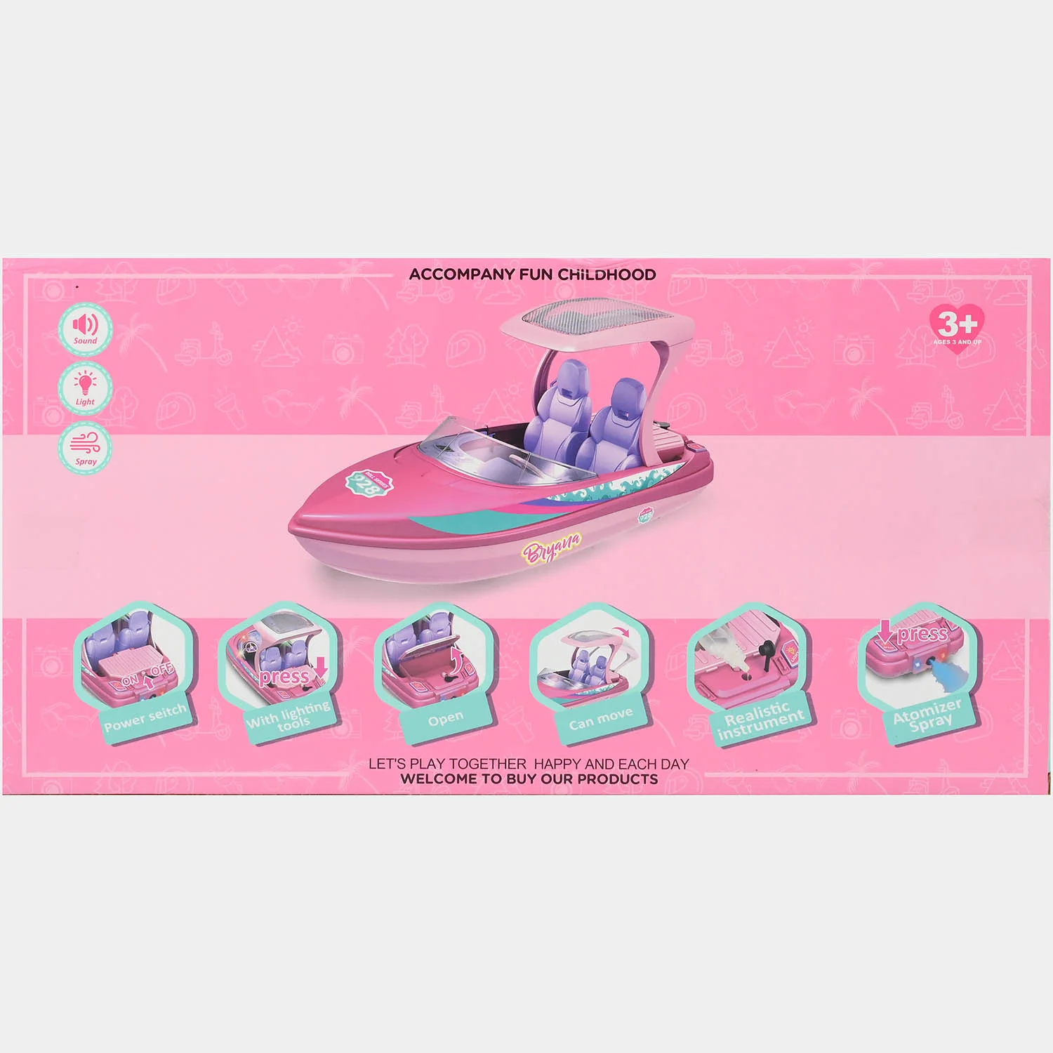 Ship Doll With Light & Music & Spray - Image 9