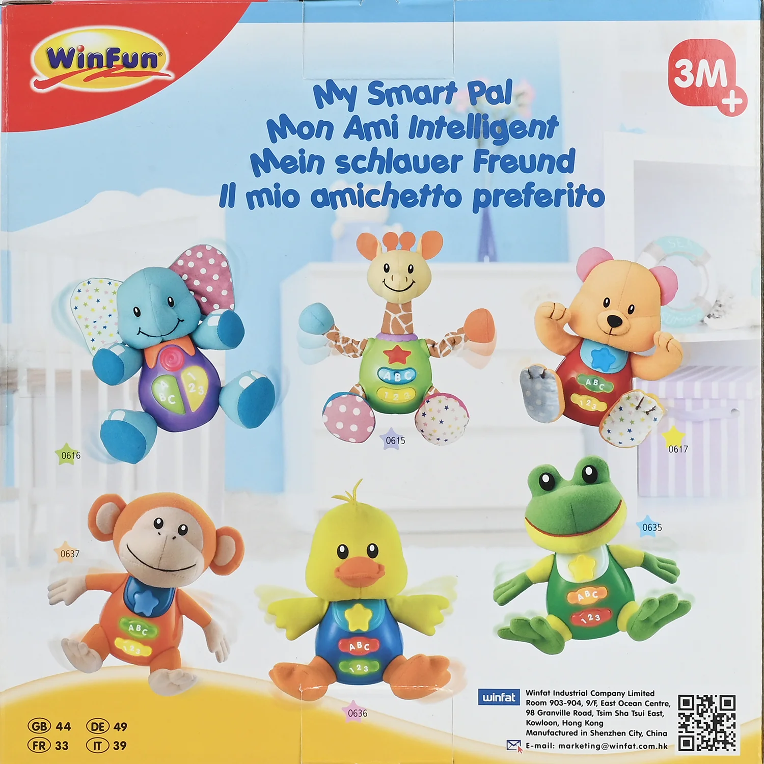 WinFun Sing ’N Learn Musical Monkey Toy (3M+) - Image 4