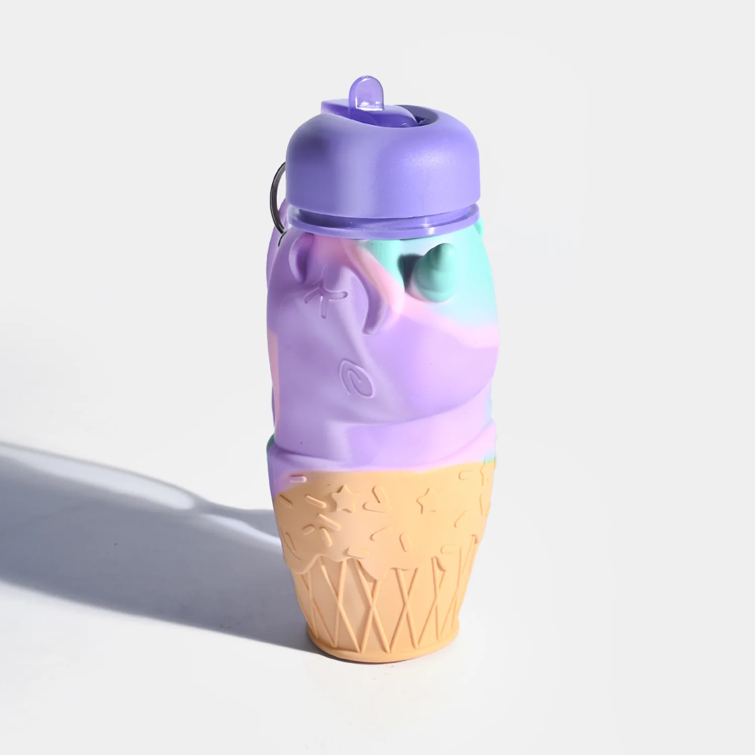 Collapsible Silicone Water Bottle for Kids | 500ml - Image 2