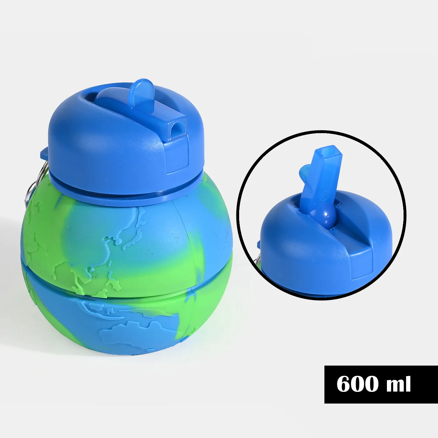 Collapsible Silicone Water Bottle for Kids | 500ml