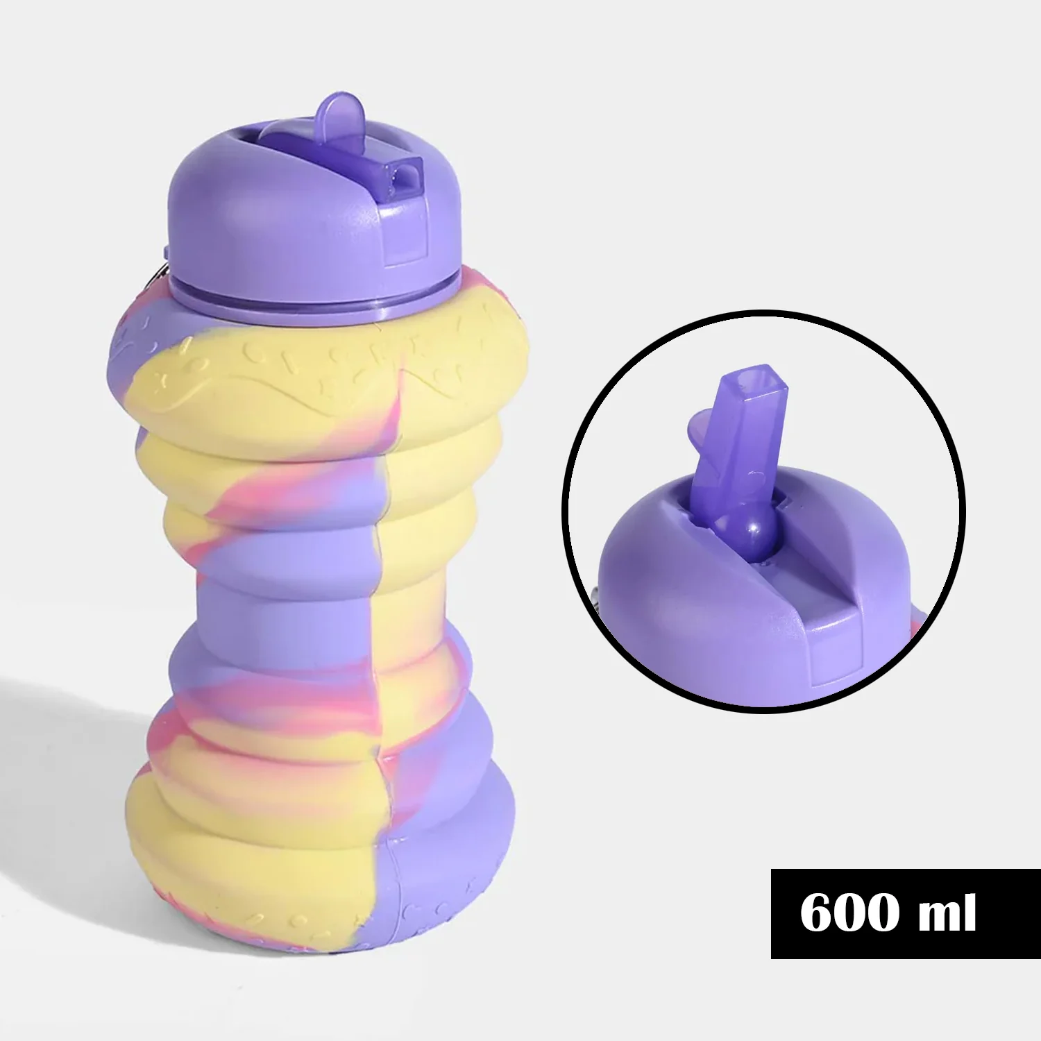 Collapsible Silicone Water Bottle for Kids | 500ml