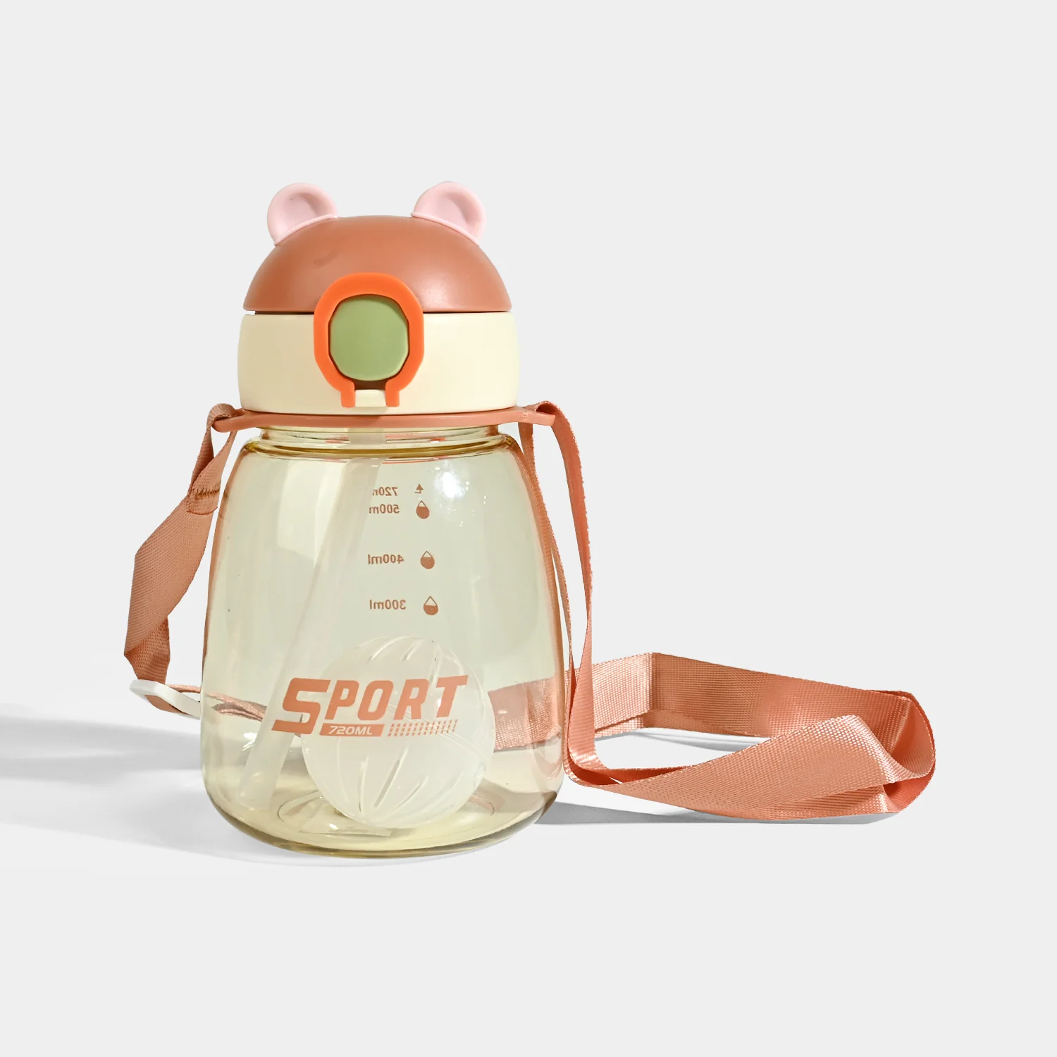 Kids Sipper/Beaker 720Ml Sh9901 Brown - Image 3