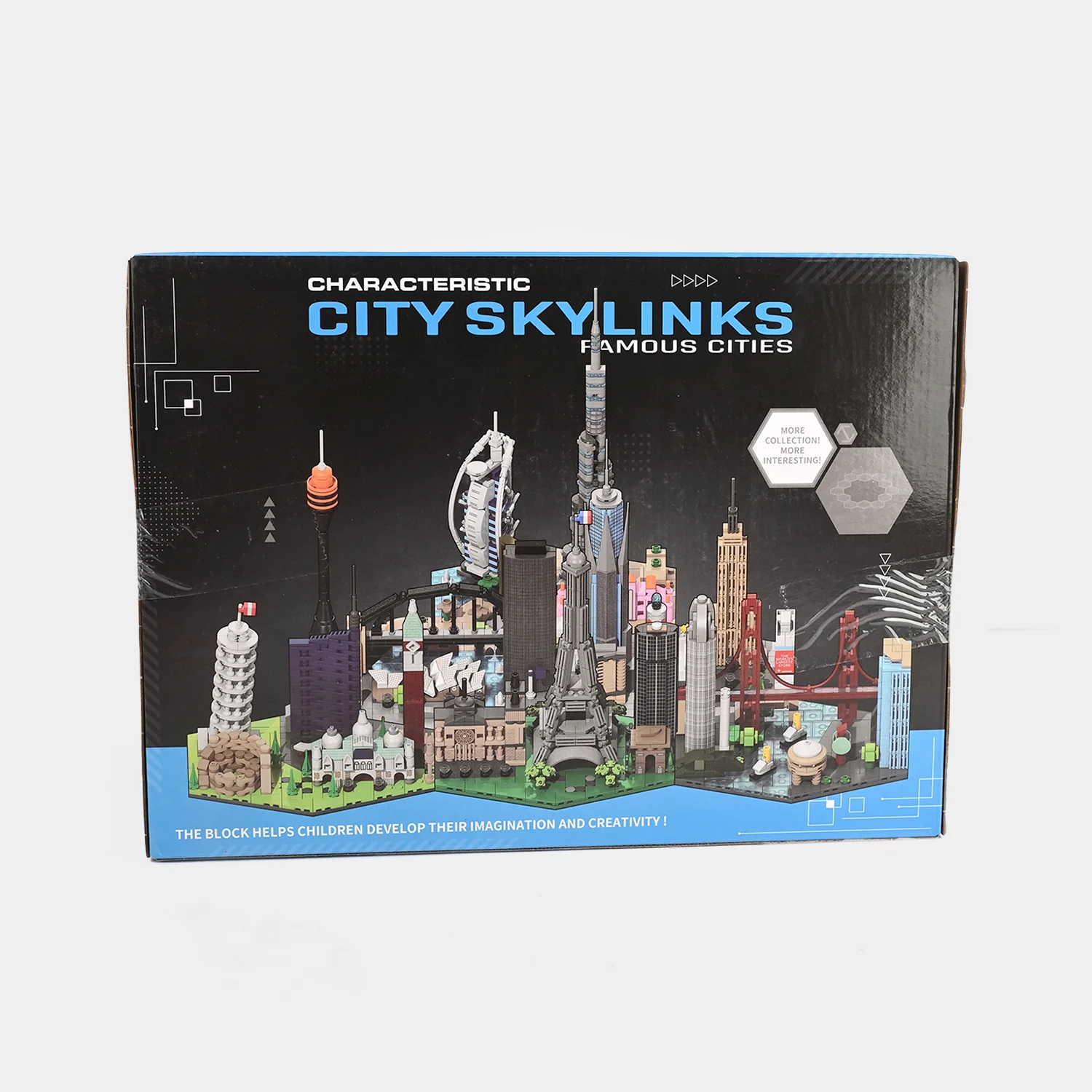Sky Links Famous Cities Building Blocks Set | 584 PCs - Image 3