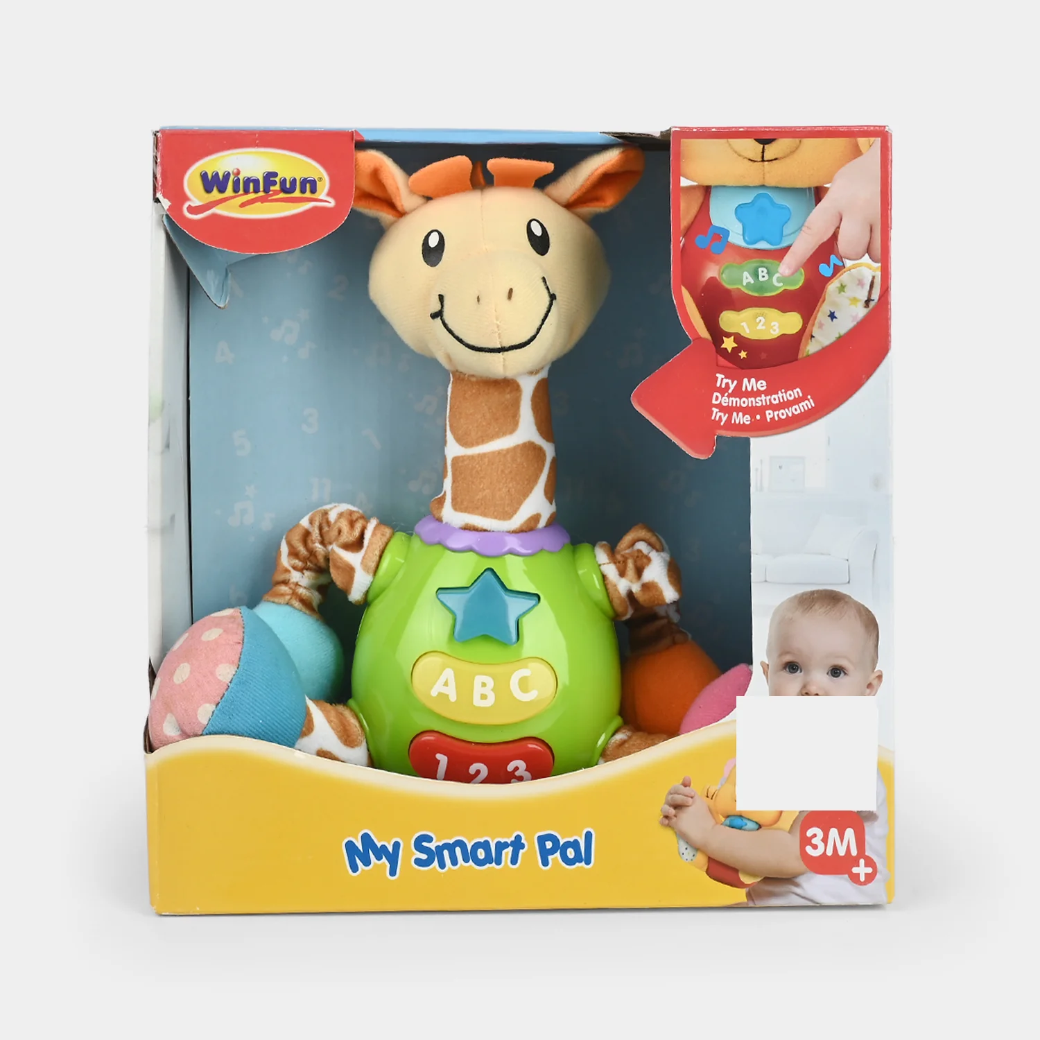 WinFun My Smart Pal Musical Giraffe Toy - Image 3