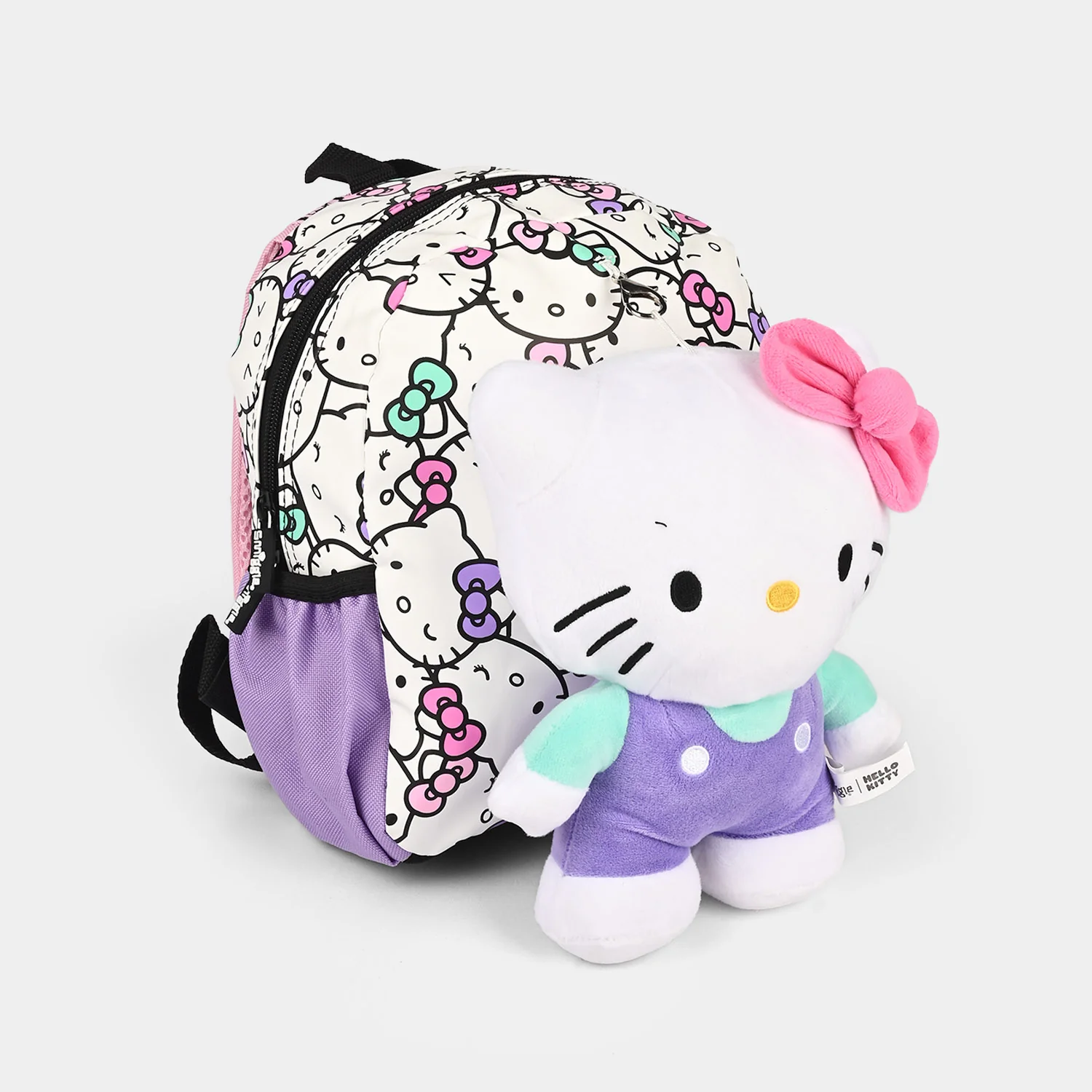 Kids Plush Backpack with Soft Toy