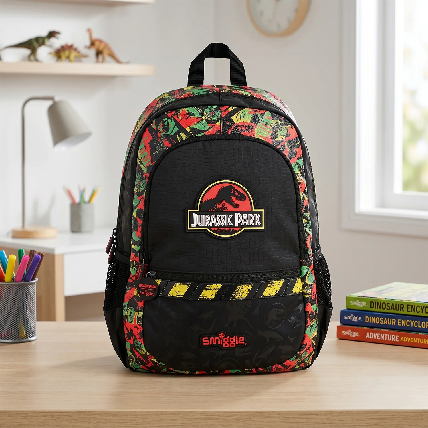 Smiggle 17" School Backpack for Kids | Grade 2-5