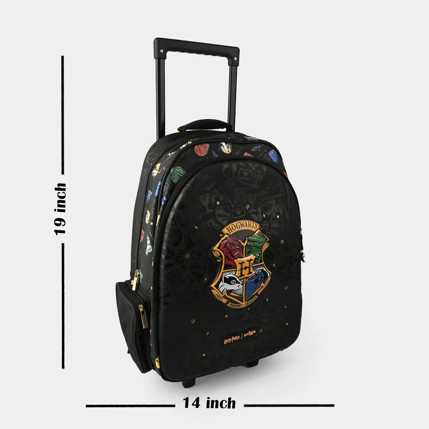 Smiggle Rolling Backpack/Trolley Bag For Kids