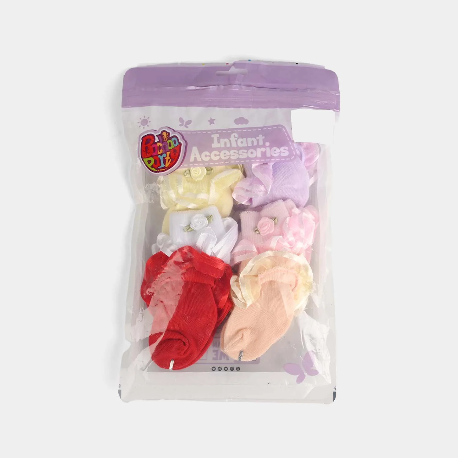 Baby Frill Socks - Pack Of 6 - Image 3