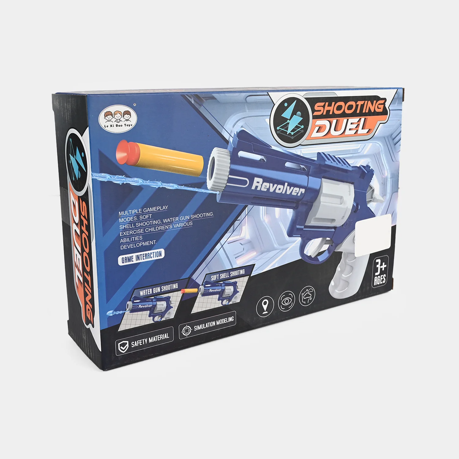 2in1 Target Toy Water + Soft Darts Target Toy - Image 3