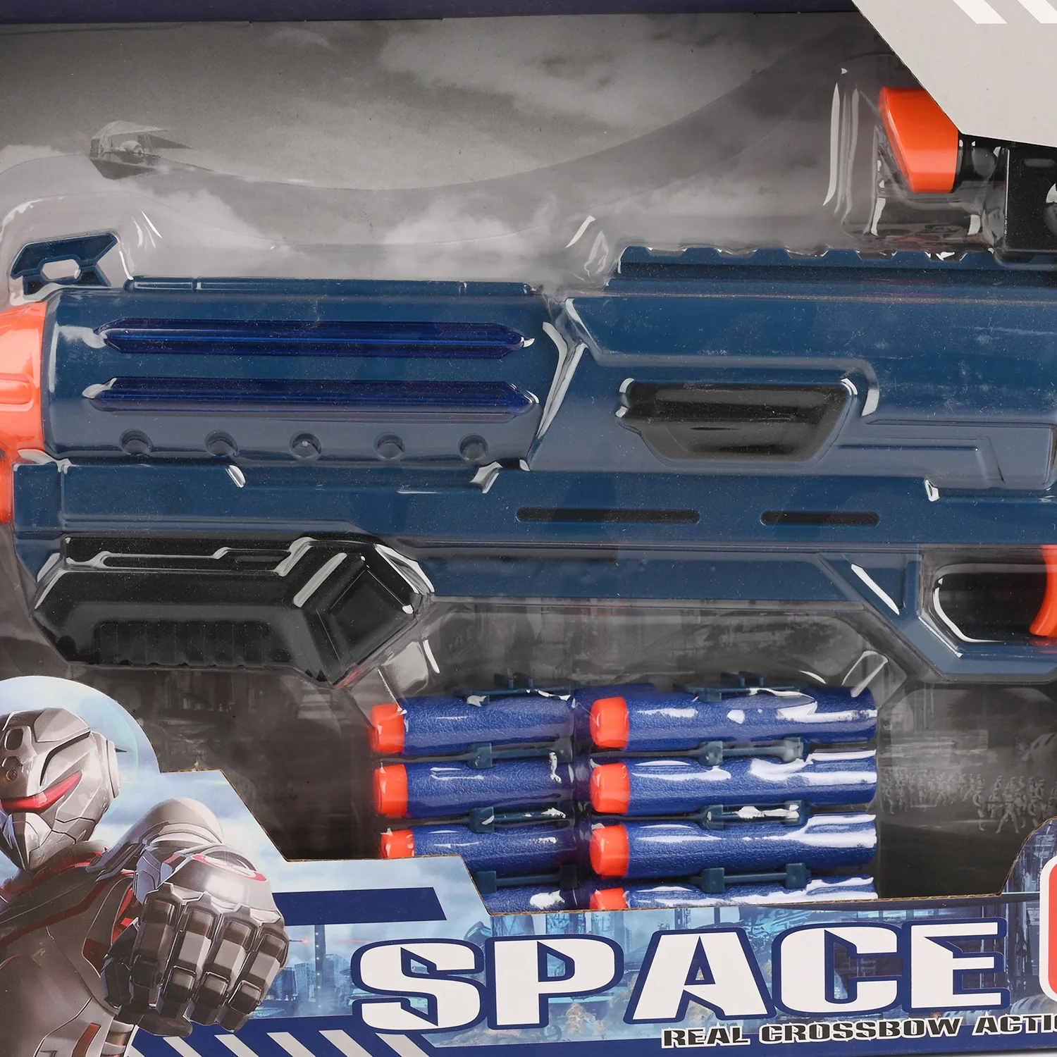 Electric Soft Dart Target Blaster with Light & Sound - Image 2