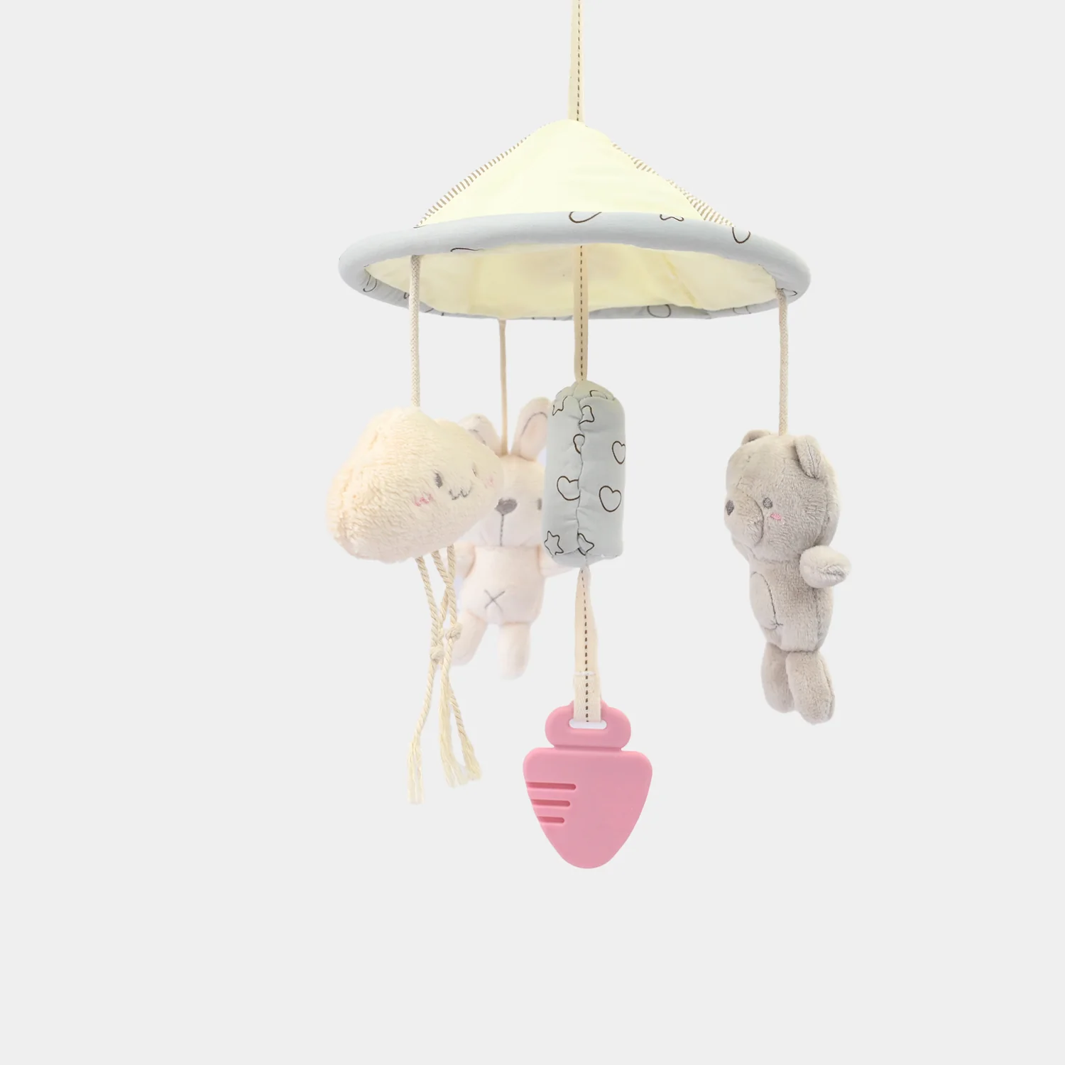 Soft Rattle Bear Rabbit Umbrella - Image 2