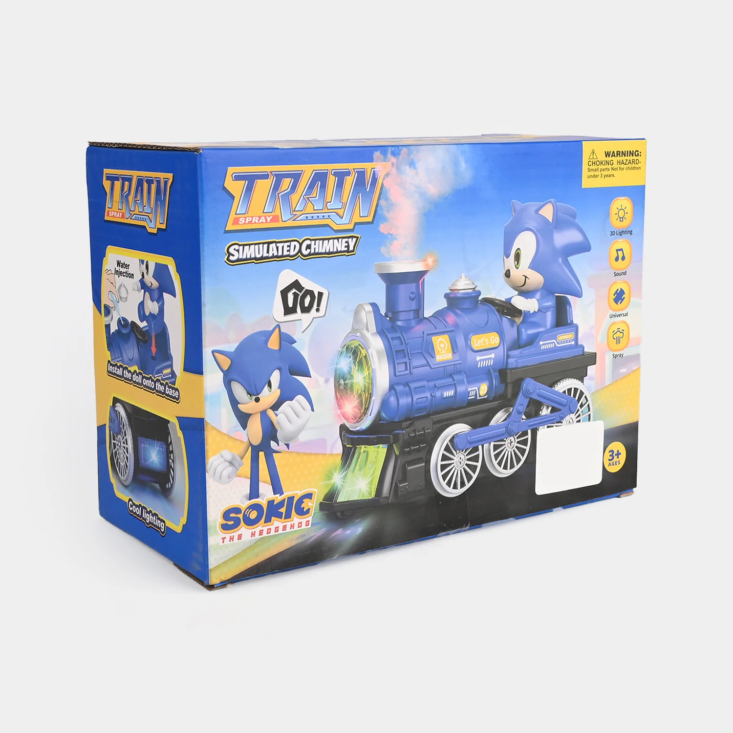 Universal Electric Spray Train with Light & Music - Image 3