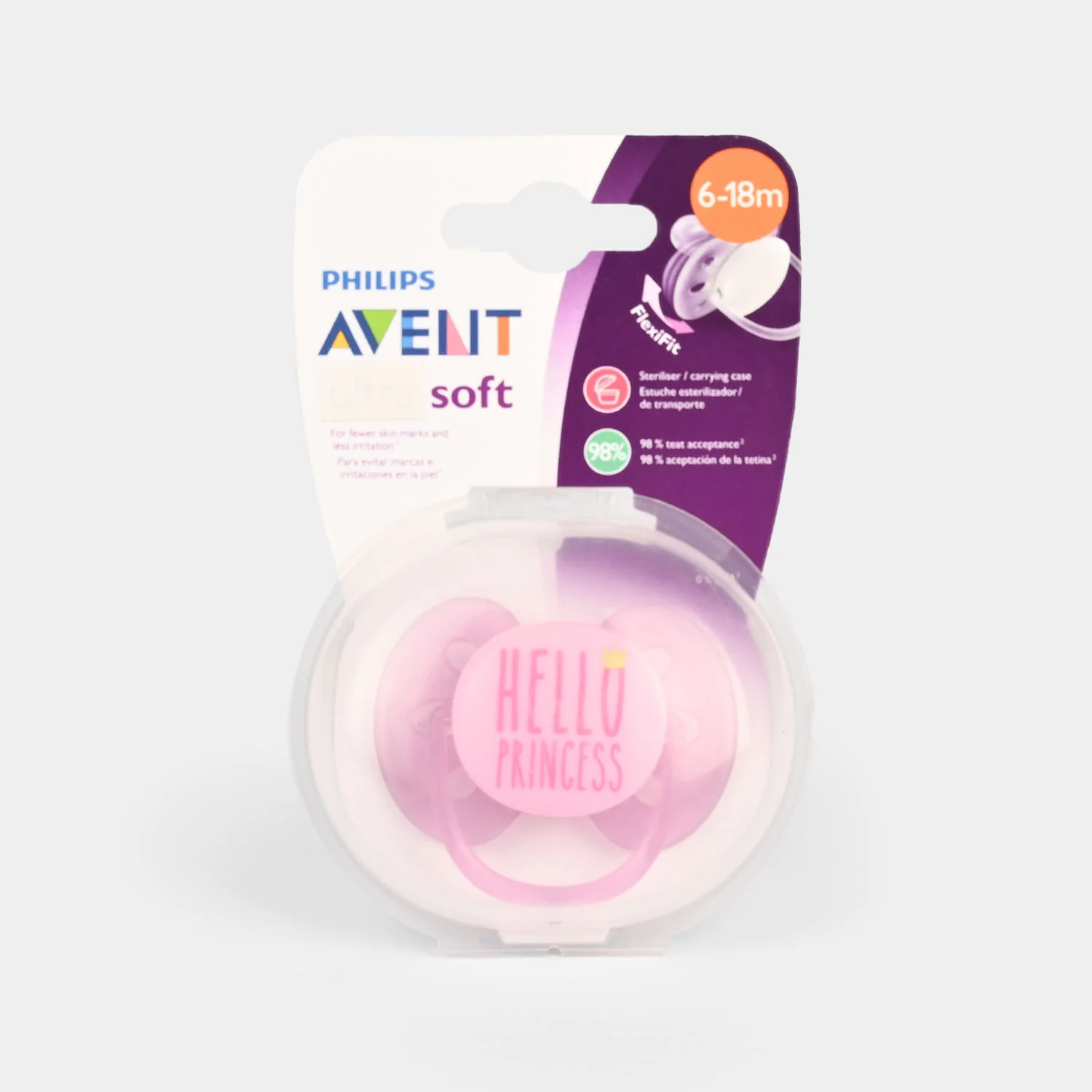 Ultra Soft Pacifier (6–18 Months) - Image 2
