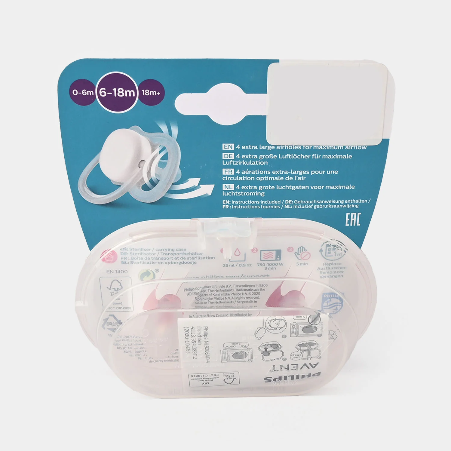 Philips Avent Ultra Soft Soother | 6-18M - Image 4