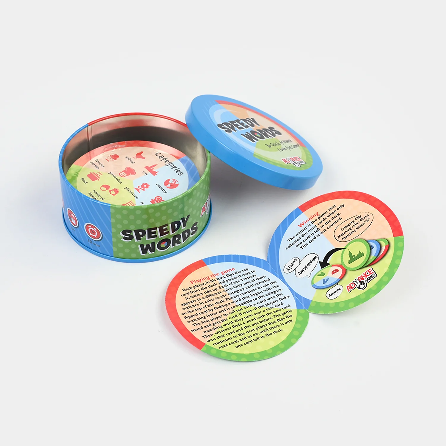 Speedy Words Card Game - Image 2
