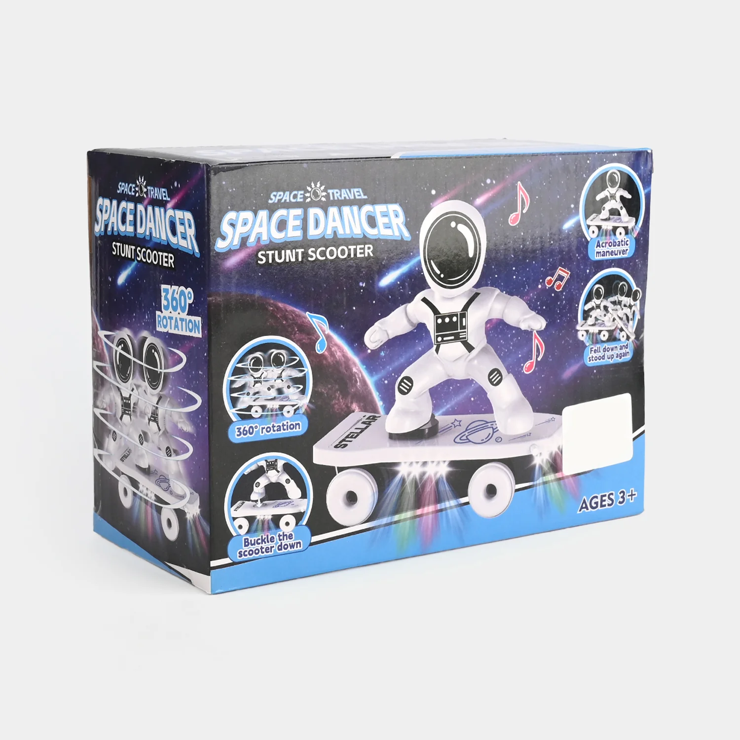 Electric Stunt Vehicle Toy with Light & Music - Image 3