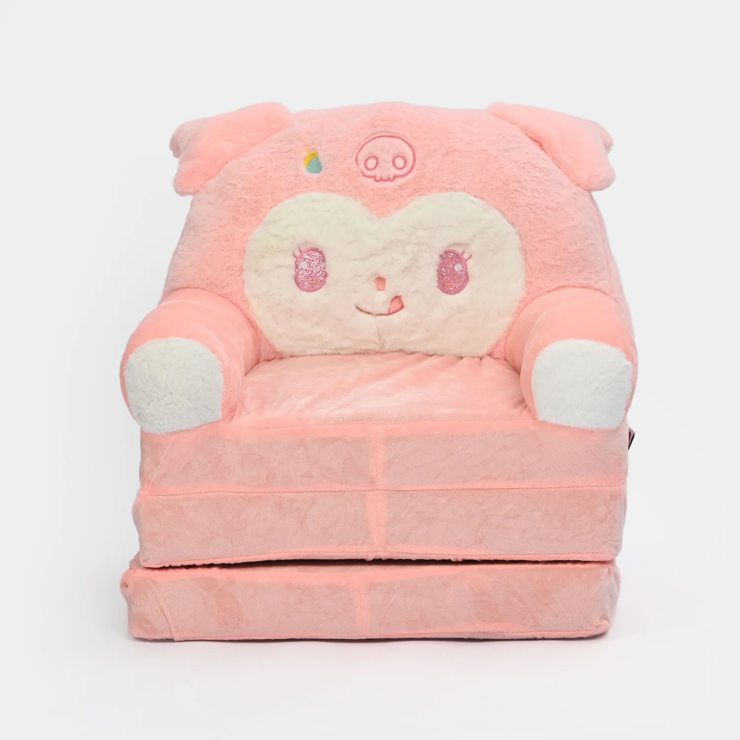 Adorable Kids Foldable Sofa Seat - 18M+ | 1465-Peach - Image 4