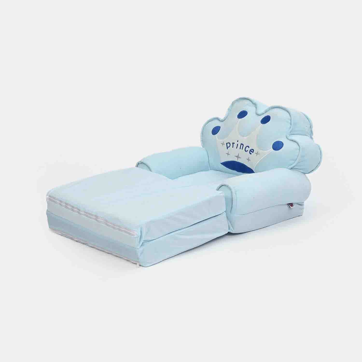 Adorable Kids Foldable Sofa Seat - 18M+ | 547-Blue - Image 3