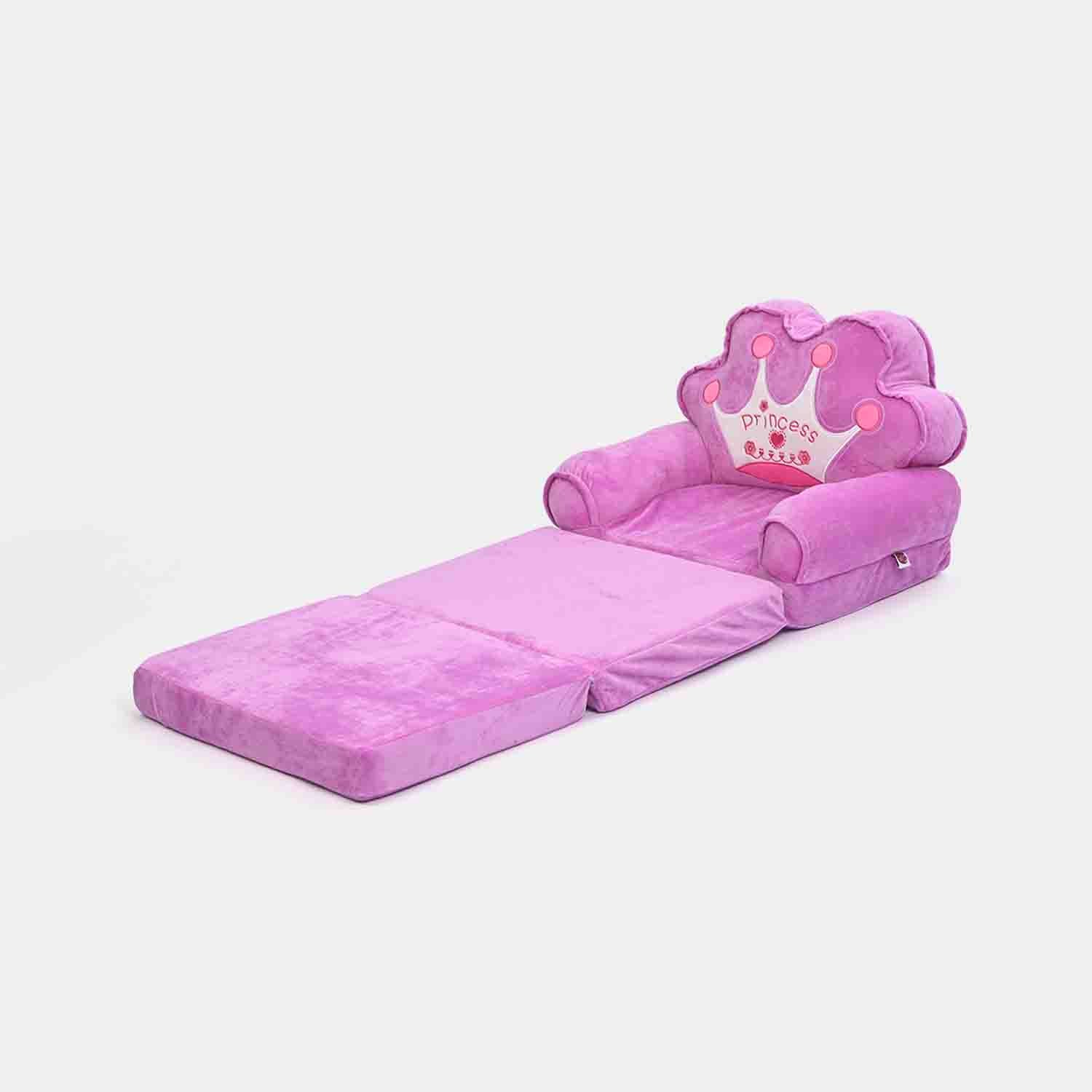 Adorable Kids Foldable Sofa Seat - 18M+ | 547-Purple - Image 2
