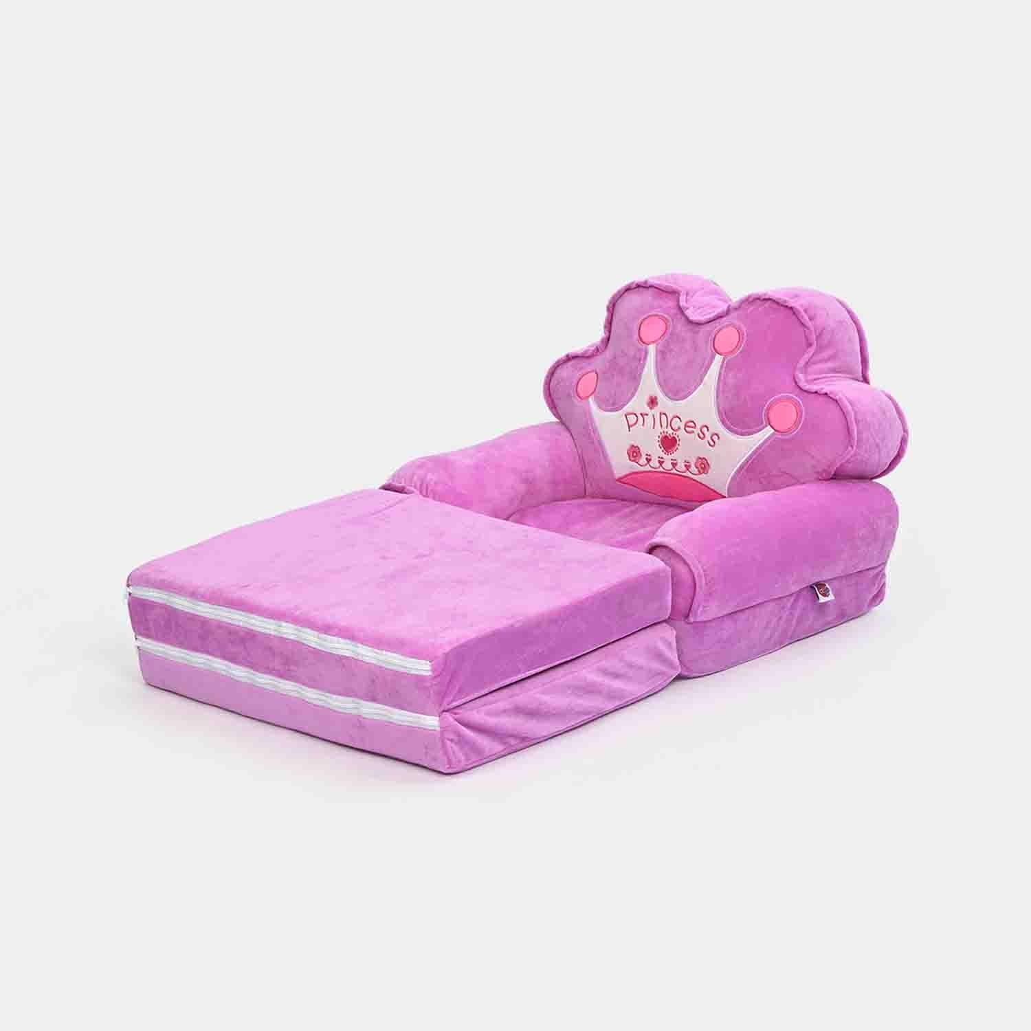 Adorable Kids Foldable Sofa Seat - 18M+ | 547-Purple - Image 3