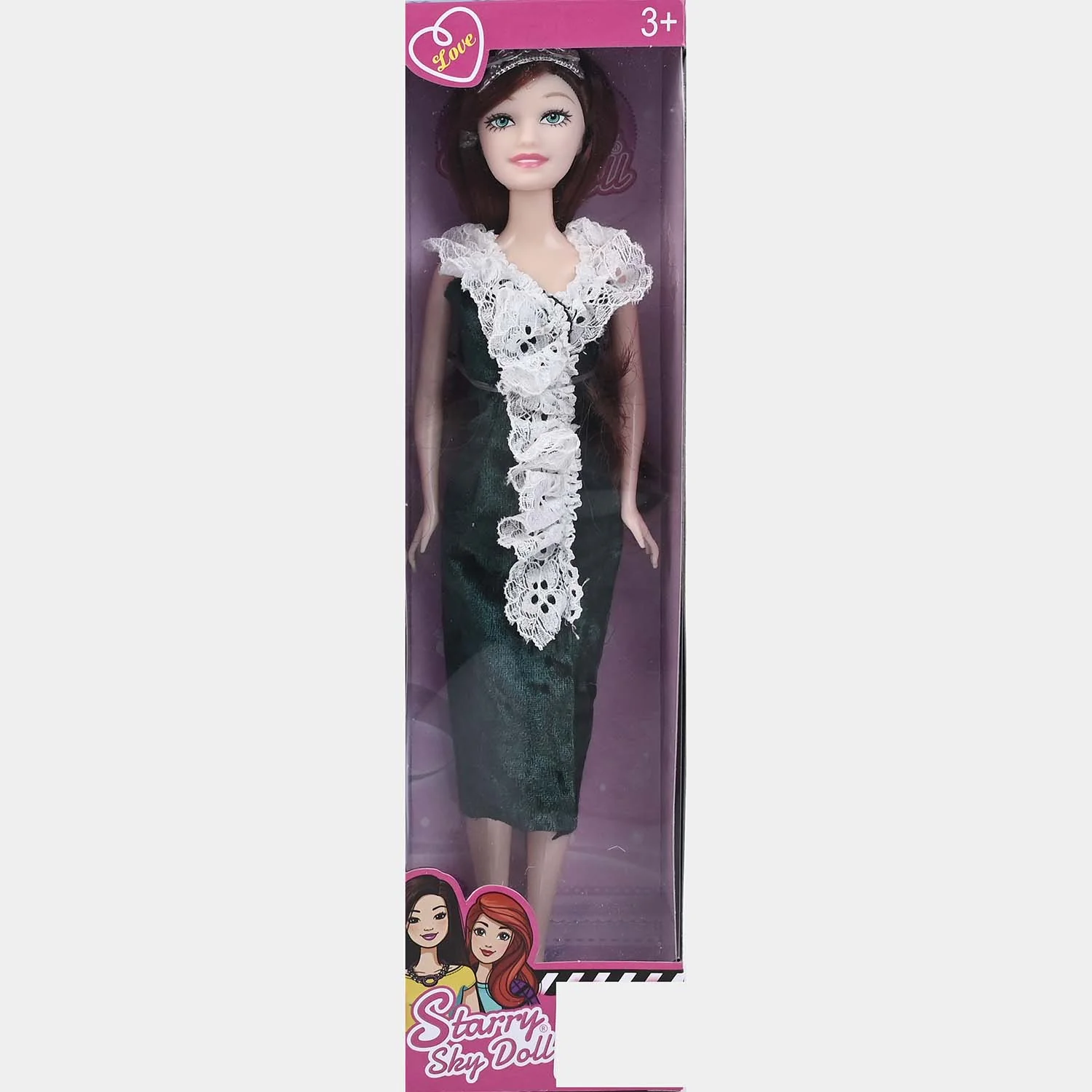 Starry Sky Doll – Black Lace Evening Fashion Edition - Image 4