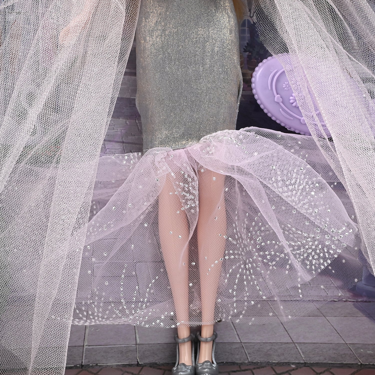 Starry Sky Princess Doll – Exquisite Silver Edition - Image 4