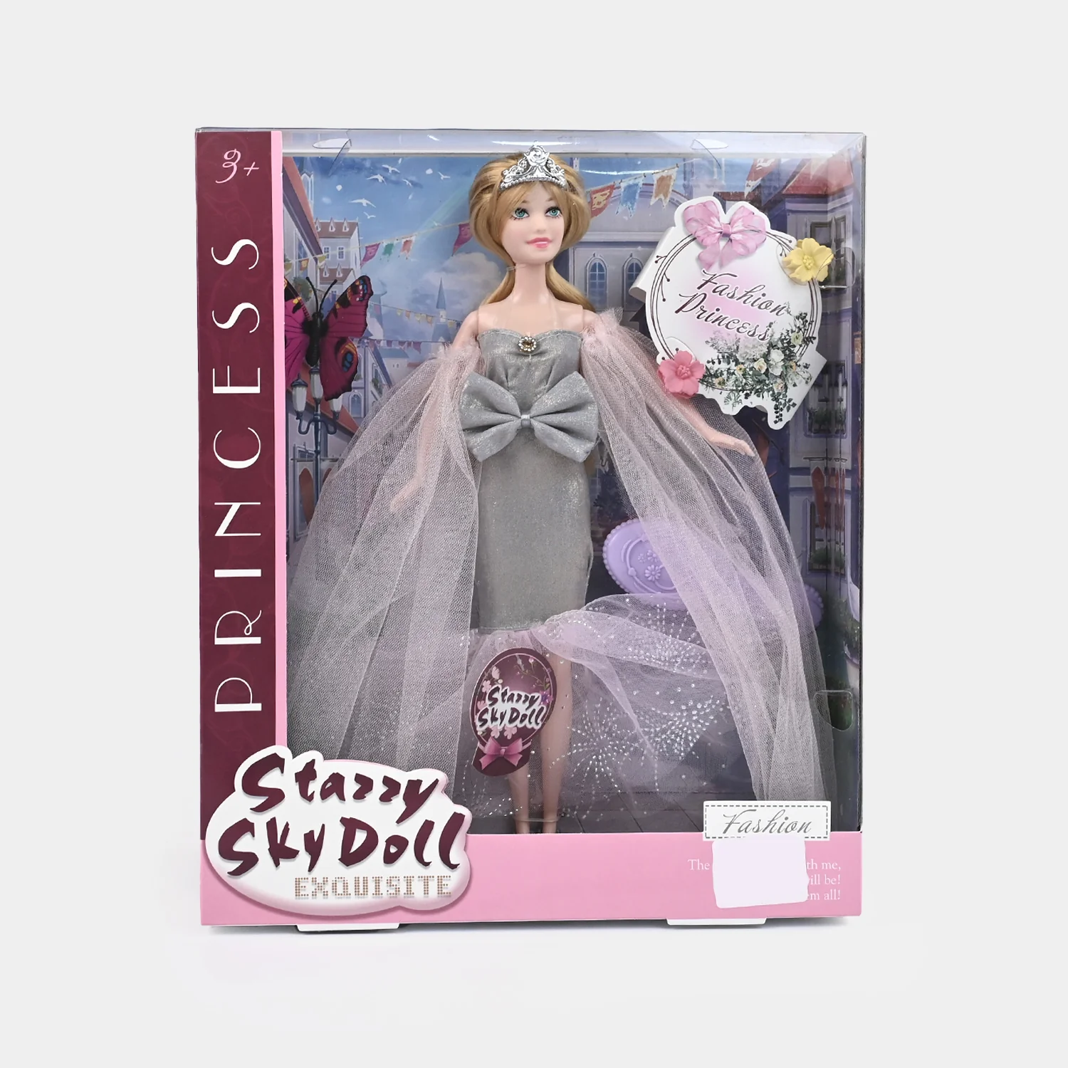Starry Sky Princess Doll – Exquisite Silver Edition - Image 6