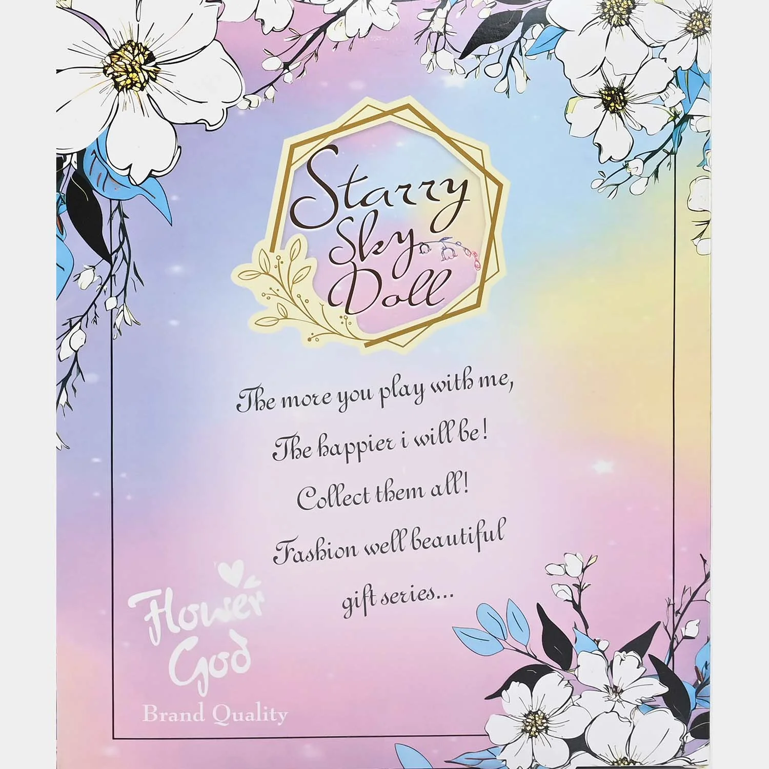 Starry Sky Princess Fashion Doll - Image 6