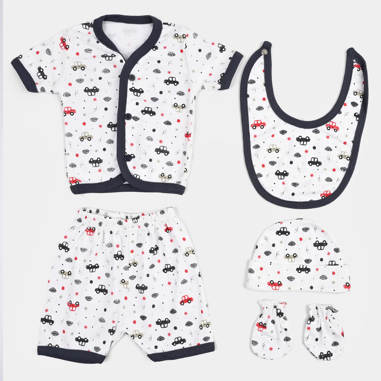 Baby Starter Set 5PCs | 0-3M