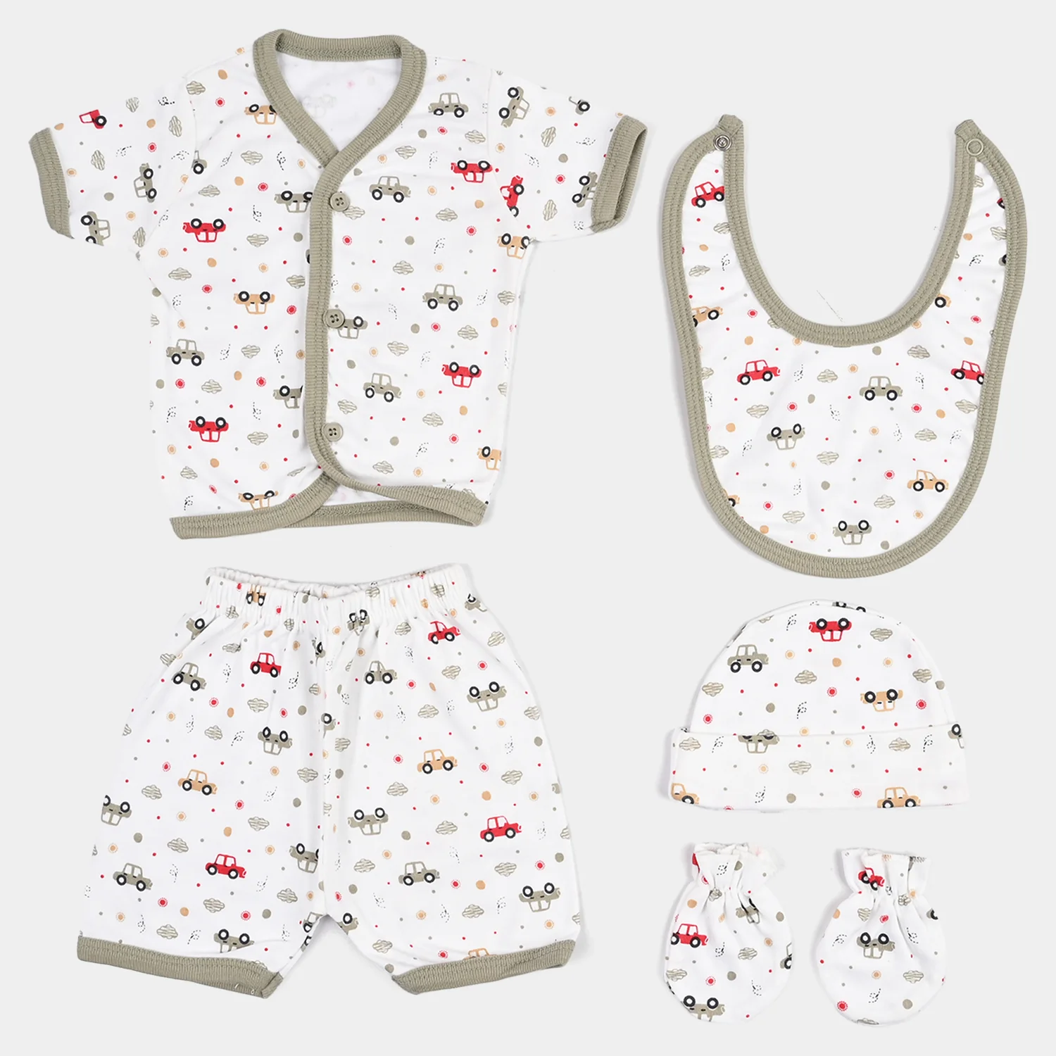 Baby Starter Set 5PCs | 0-3M