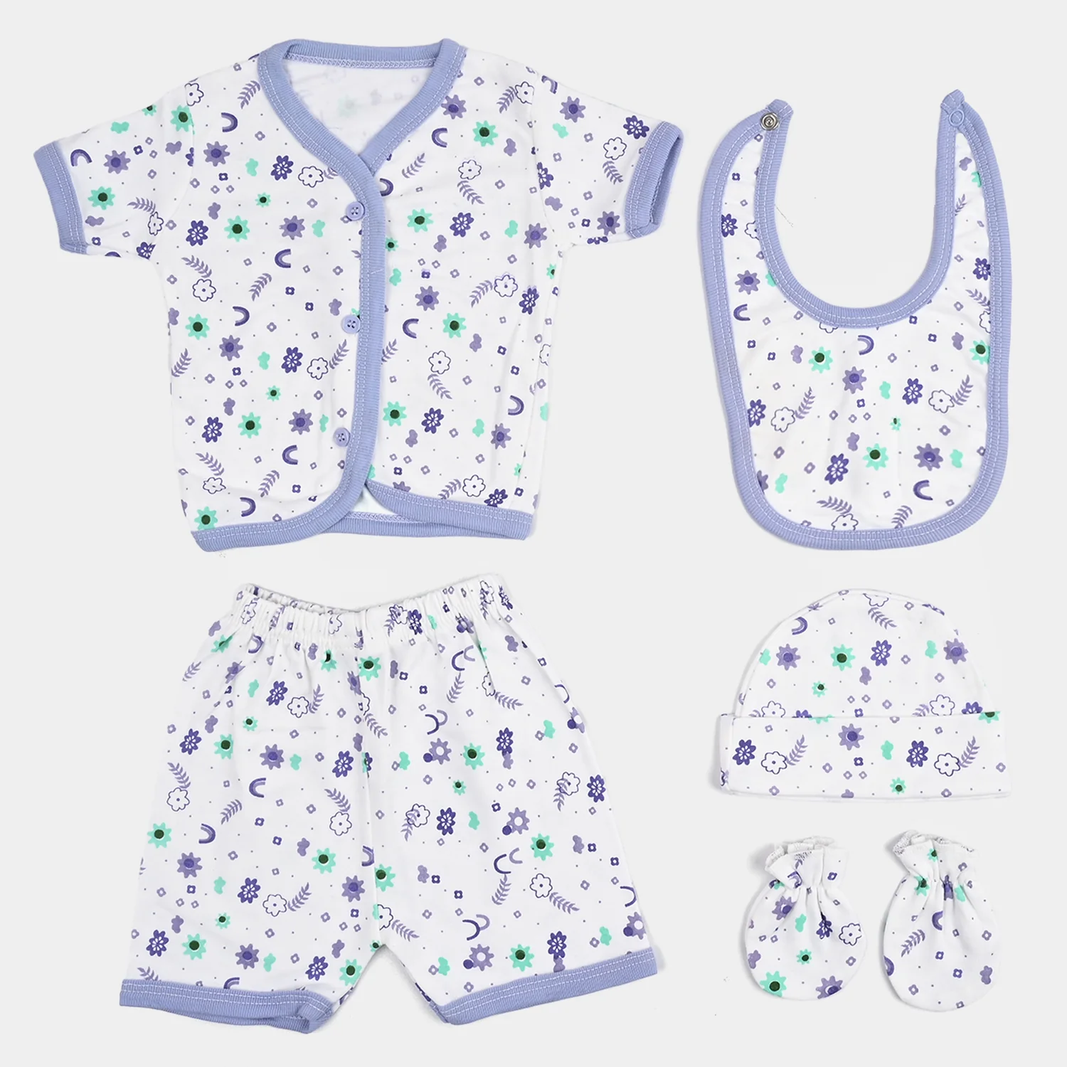 Baby Starter Set 5PCs | 0-3M