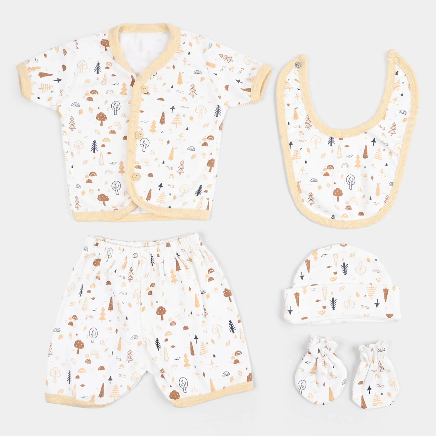 Baby Starter Set 5PCs | 0-3M