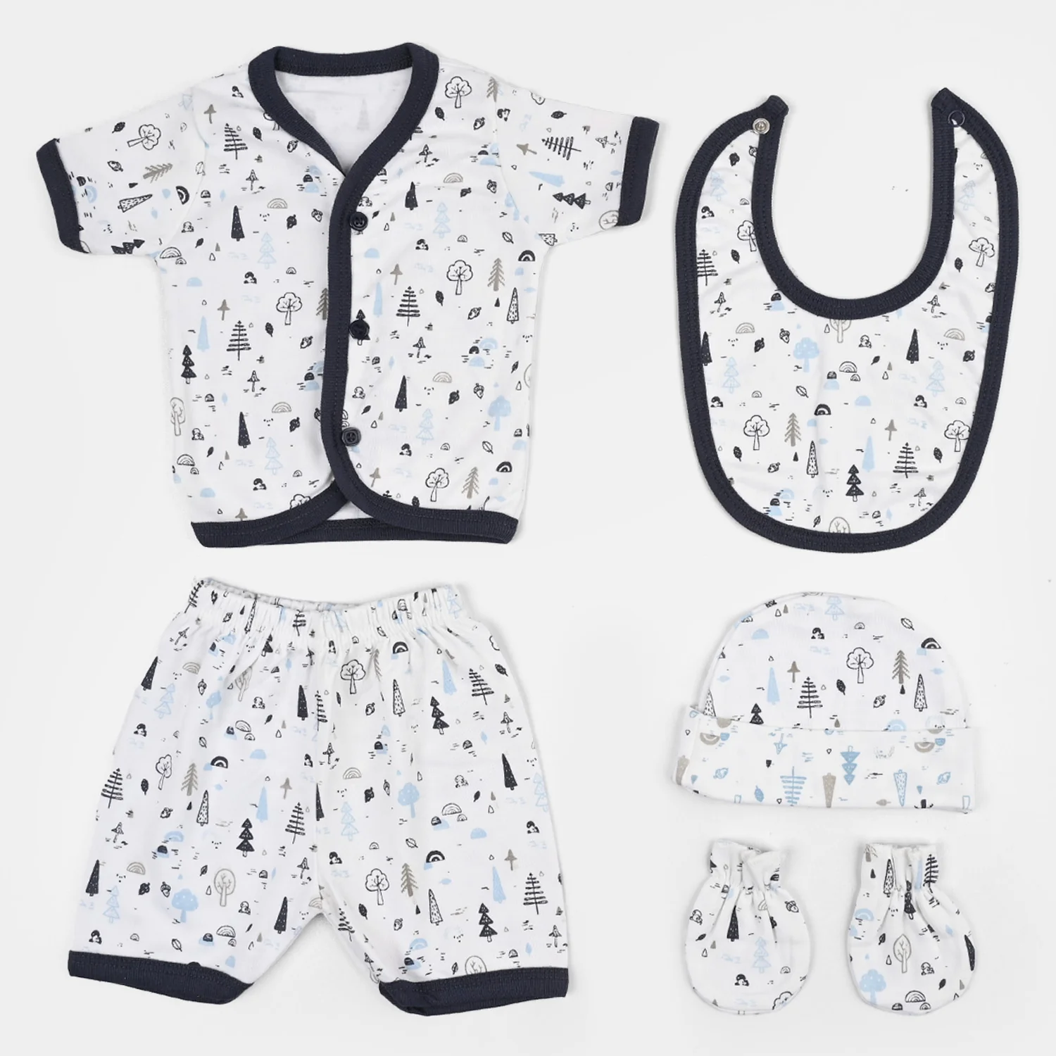 Baby Starter Set 5PCs | 0-3M