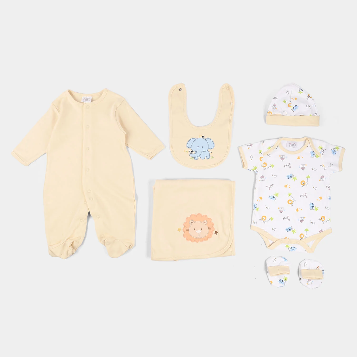 Infant Baby Starter Set 6Pcs | 0-3M