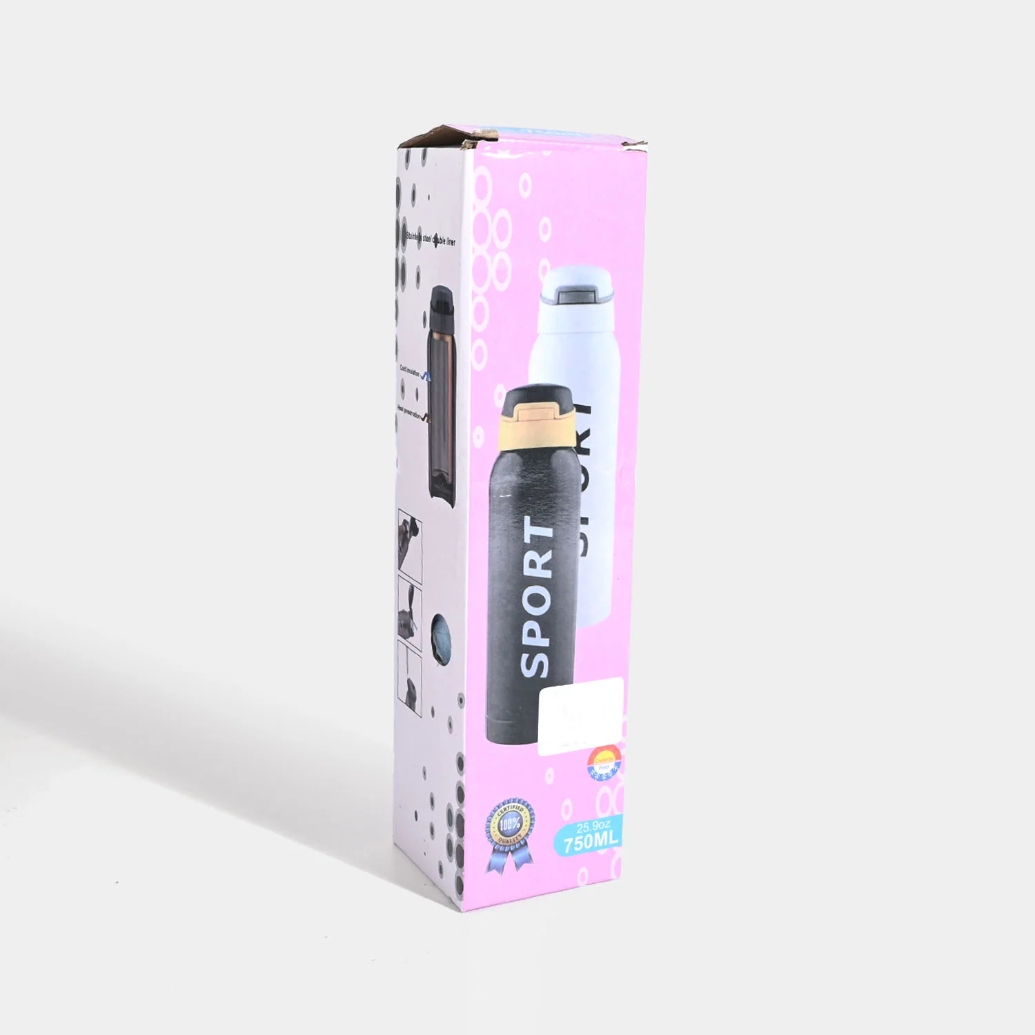 Insulated Stainless Steel Flask Bottle | 750ml - Image 3