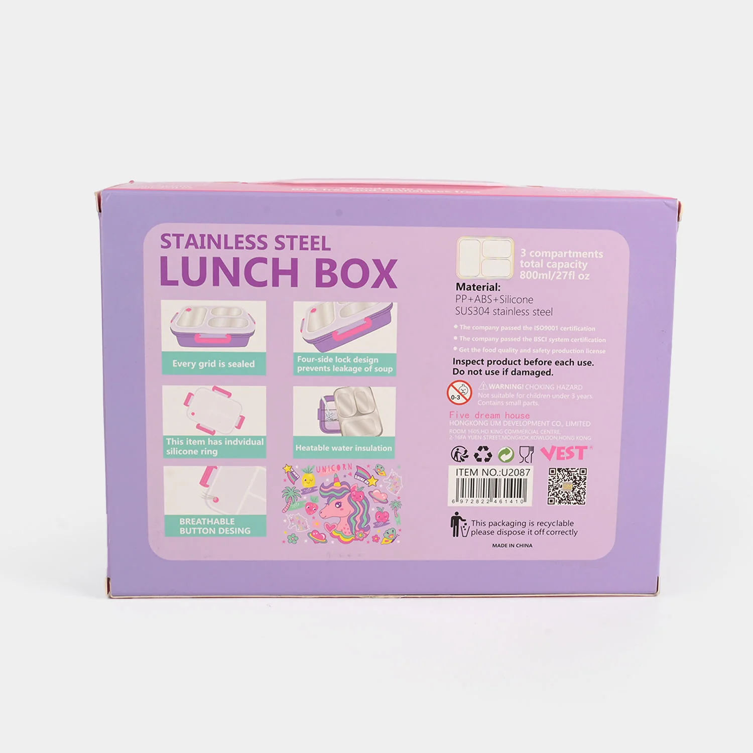 Stainless Steel Lunch Box for Kids - Image 5