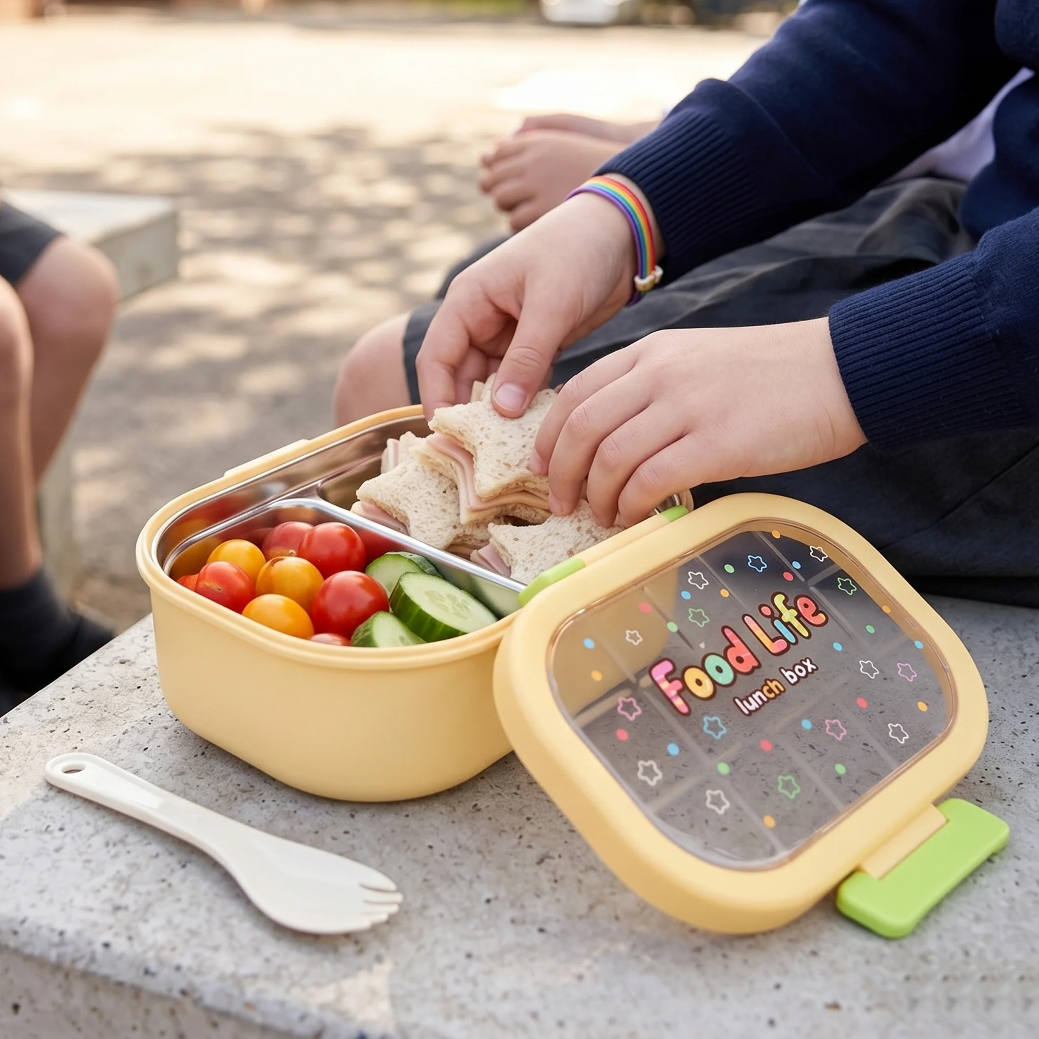 Stainless Steel Lunch Box for Kids - Image 2