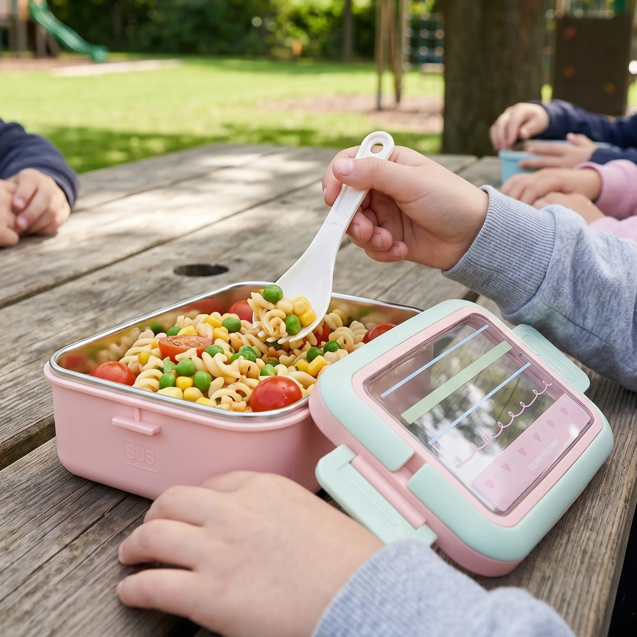 Stainless Steel Lunch Box for Kids - Image 2